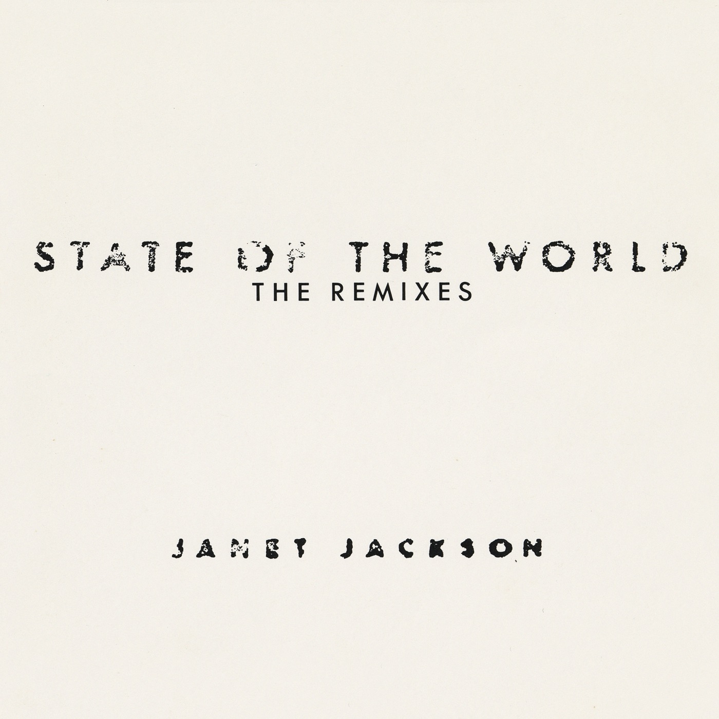 Janet Jackson – State Of The World： The Remixes(00602508305344)【16bit／44.1kHz】美国区-OppsUnote音乐广场