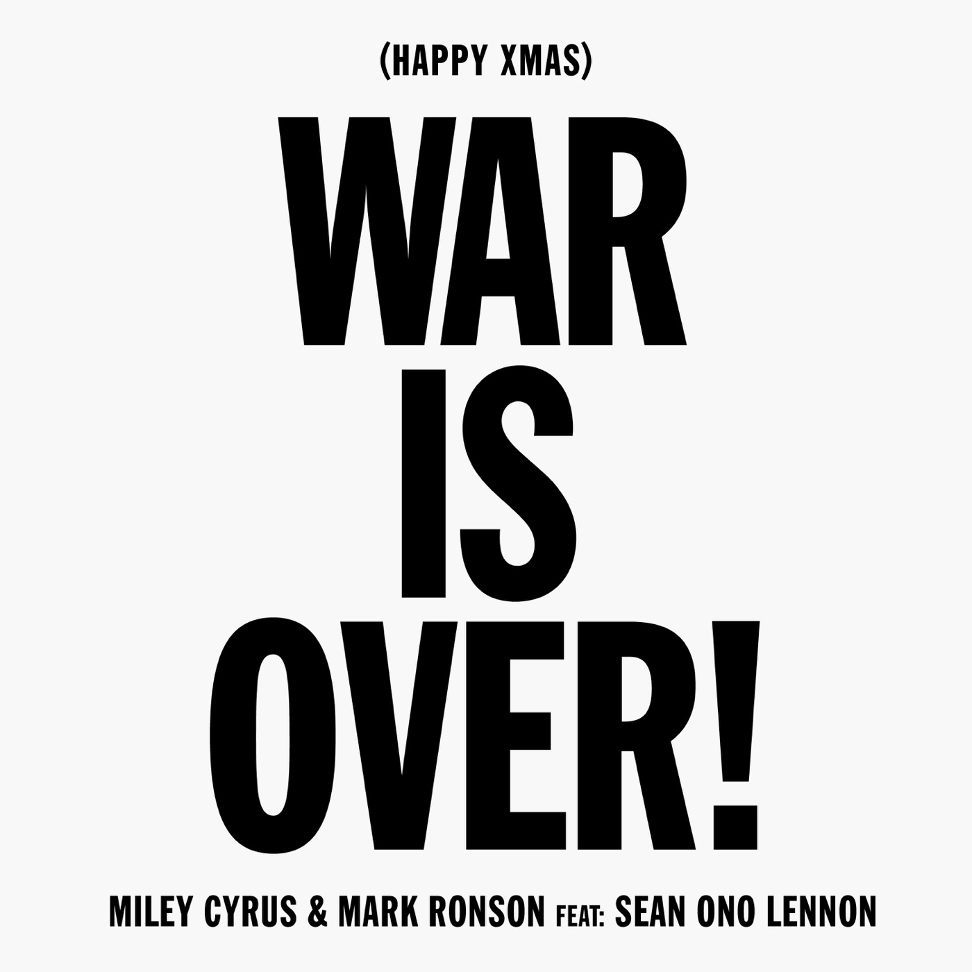 Miley Cyrus – Happy Xmas (War Is Over) [feat. Sean Ono Lennon] – Single(886447490624)【16bit／44.1kHz】美国区-OppsUnote音乐广场