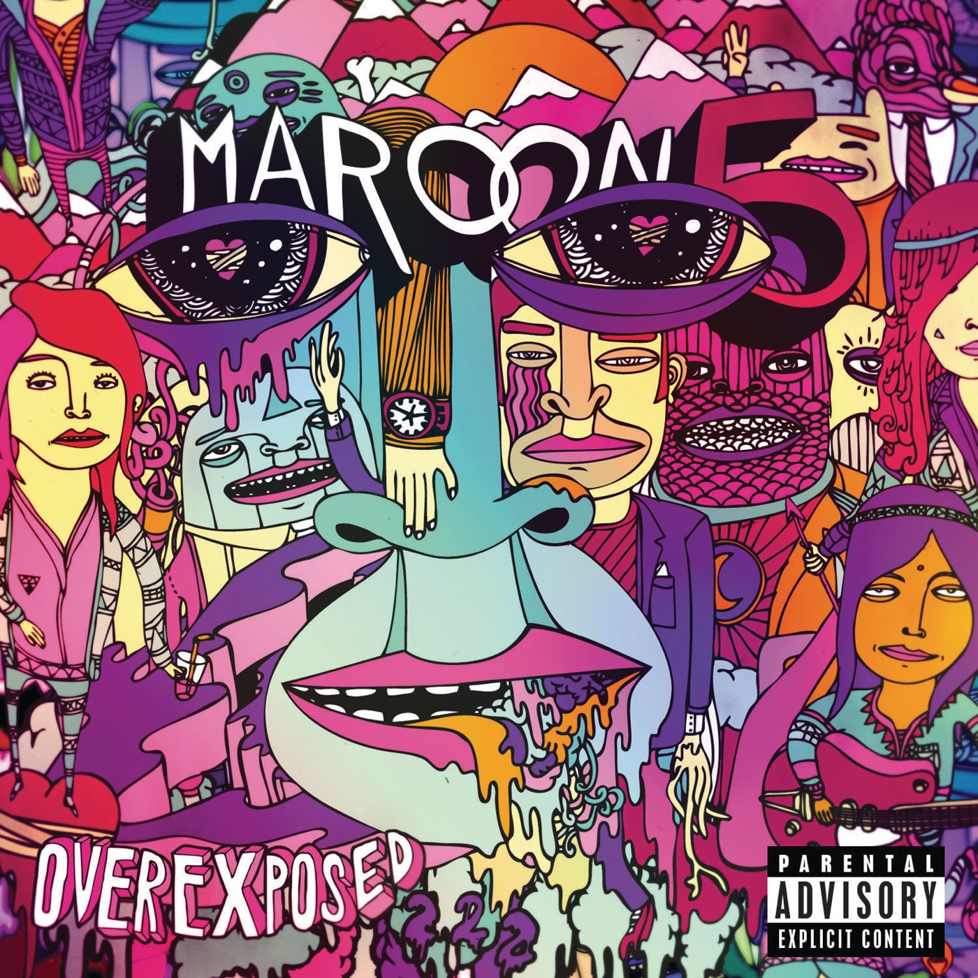 Maroon 5 – Overexposed (Deluxe Version)Ⓔ(00602537109692)【24bit／44.1kHz】美国区-OppsUnote音乐广场