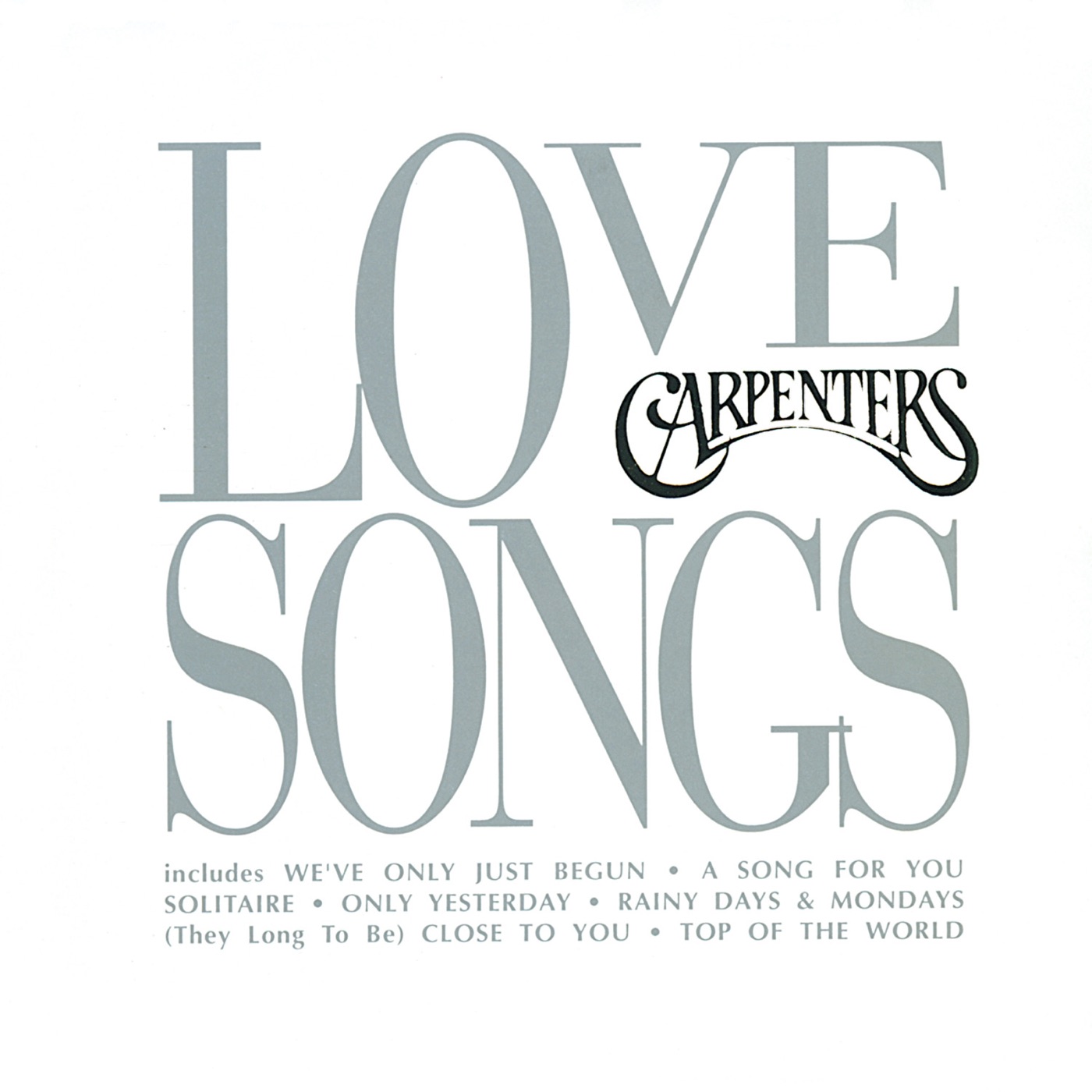 Carpenters – Love Songs(00602567822769)【16bit／44.1kHz】美国区-OppsUnote音乐广场
