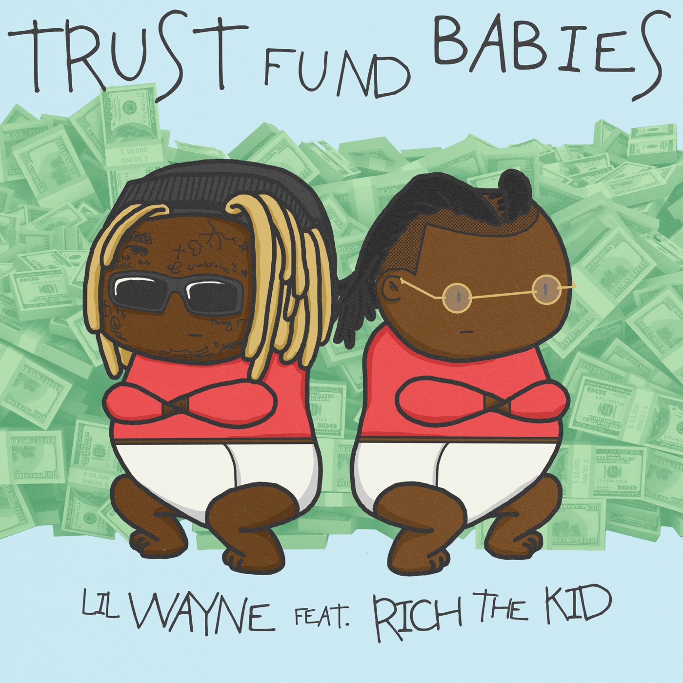 Lil Wayne – Trust Fund BabiesⒺ(00602438975761)【24bit／44.1kHz】土耳其区-OppsUnote音乐广场