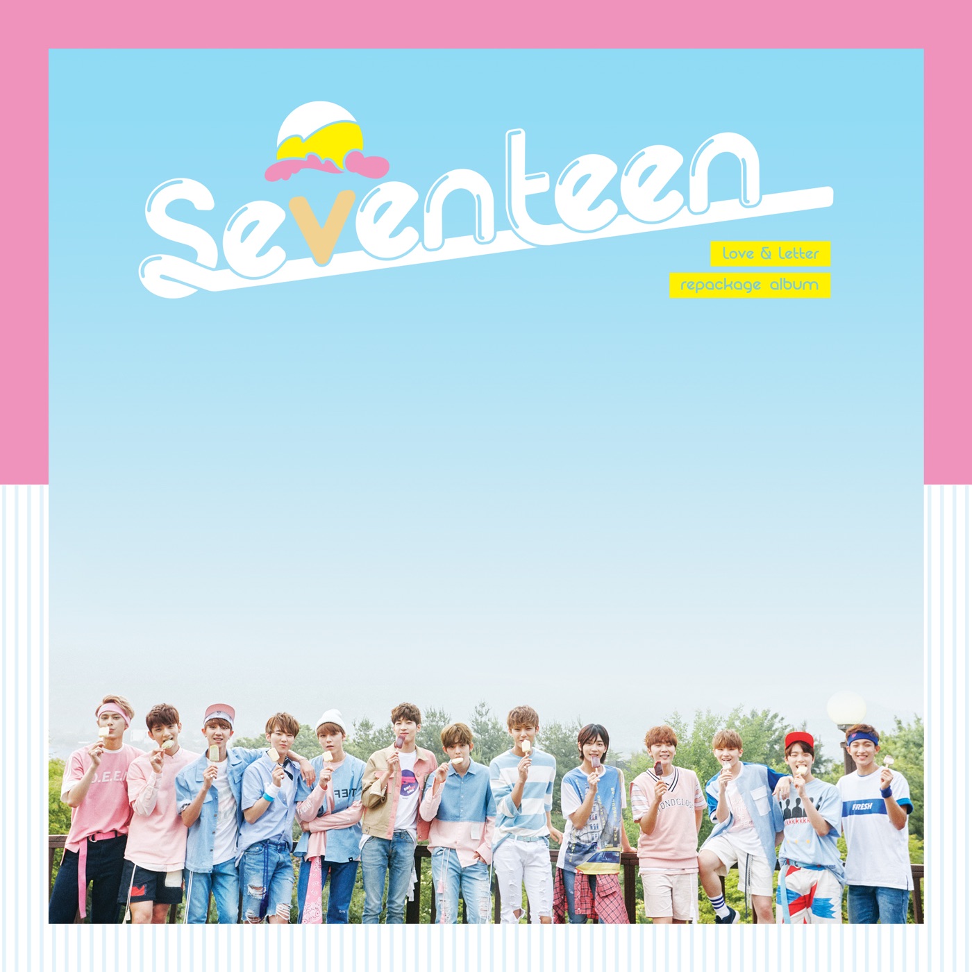 세븐틴(SEVENTEEN) – Love&Letter (Repackage Album)(8804775071980)【16bit／44.1kHz】韩国区-OppsUnote音乐广场