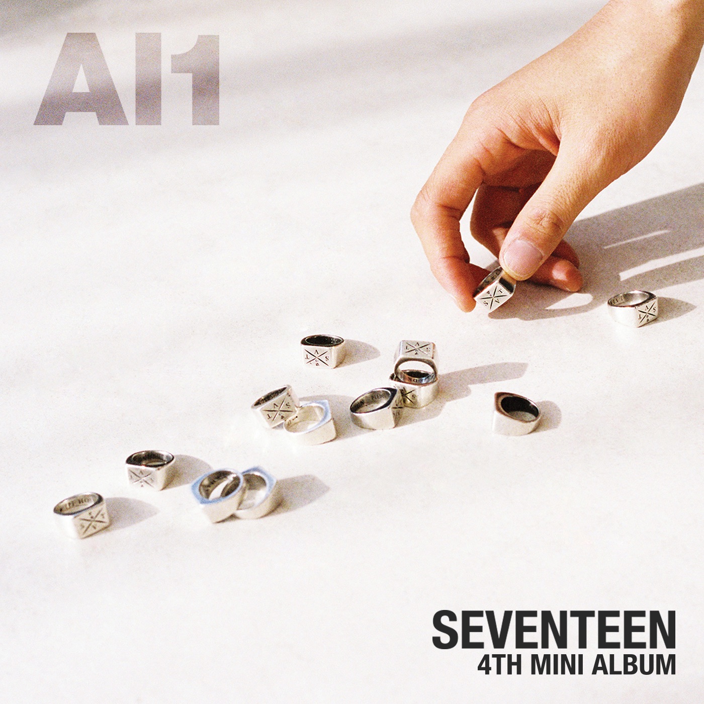 세븐틴(SEVENTEEN) – SEVENTEEN 4th Mini Album ‘Al1’ – EP(8804775080913)【24bit／96.0kHz】韩国区-OppsUnote音乐广场