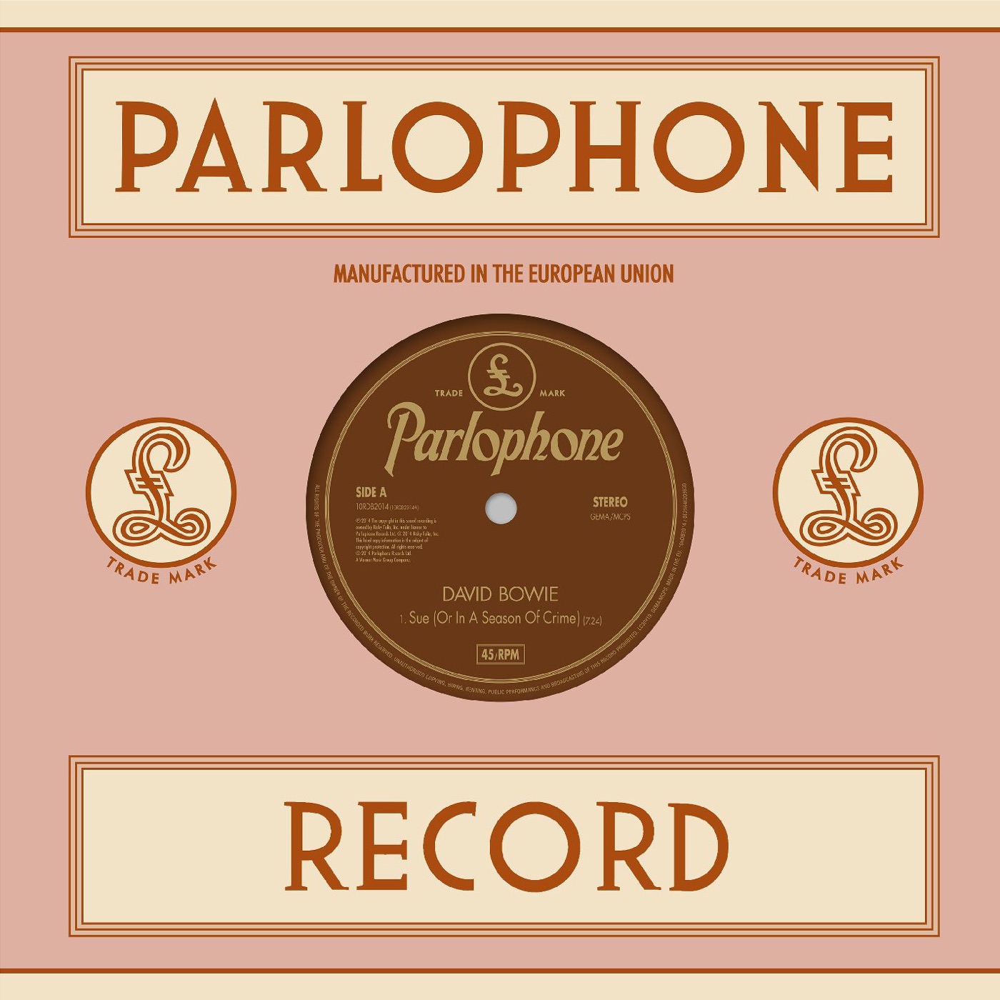 David Bowie – Sue (Or In a Season of Crime)(825646208616)【16bit／44.1kHz】土耳其区-OppsUnote音乐广场