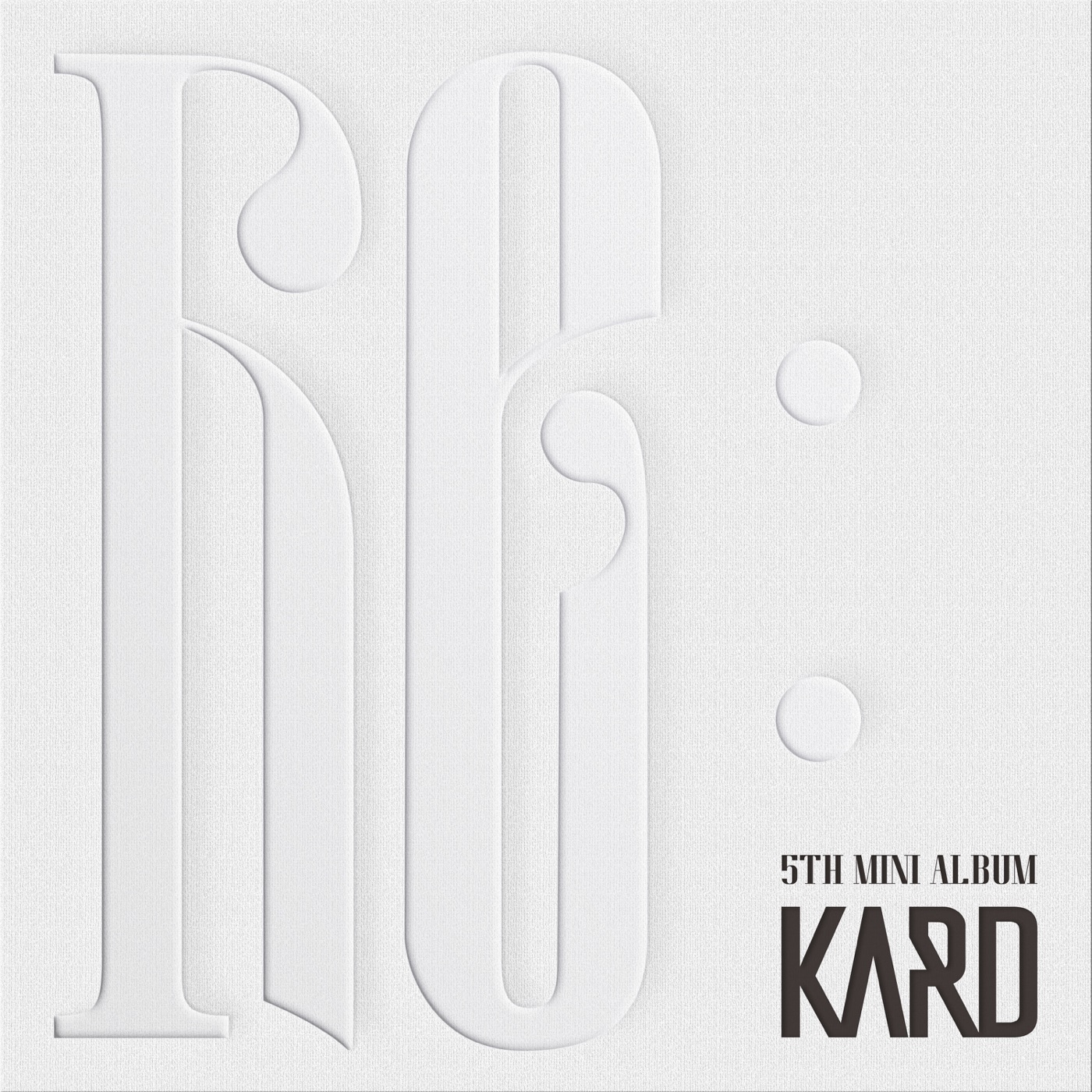 카드(KARD) – KARD 5th Mini Album ‘Re：’ – EP(8804775228490)【24bit／96.0kHz】韩国区-OppsUnote音乐广场