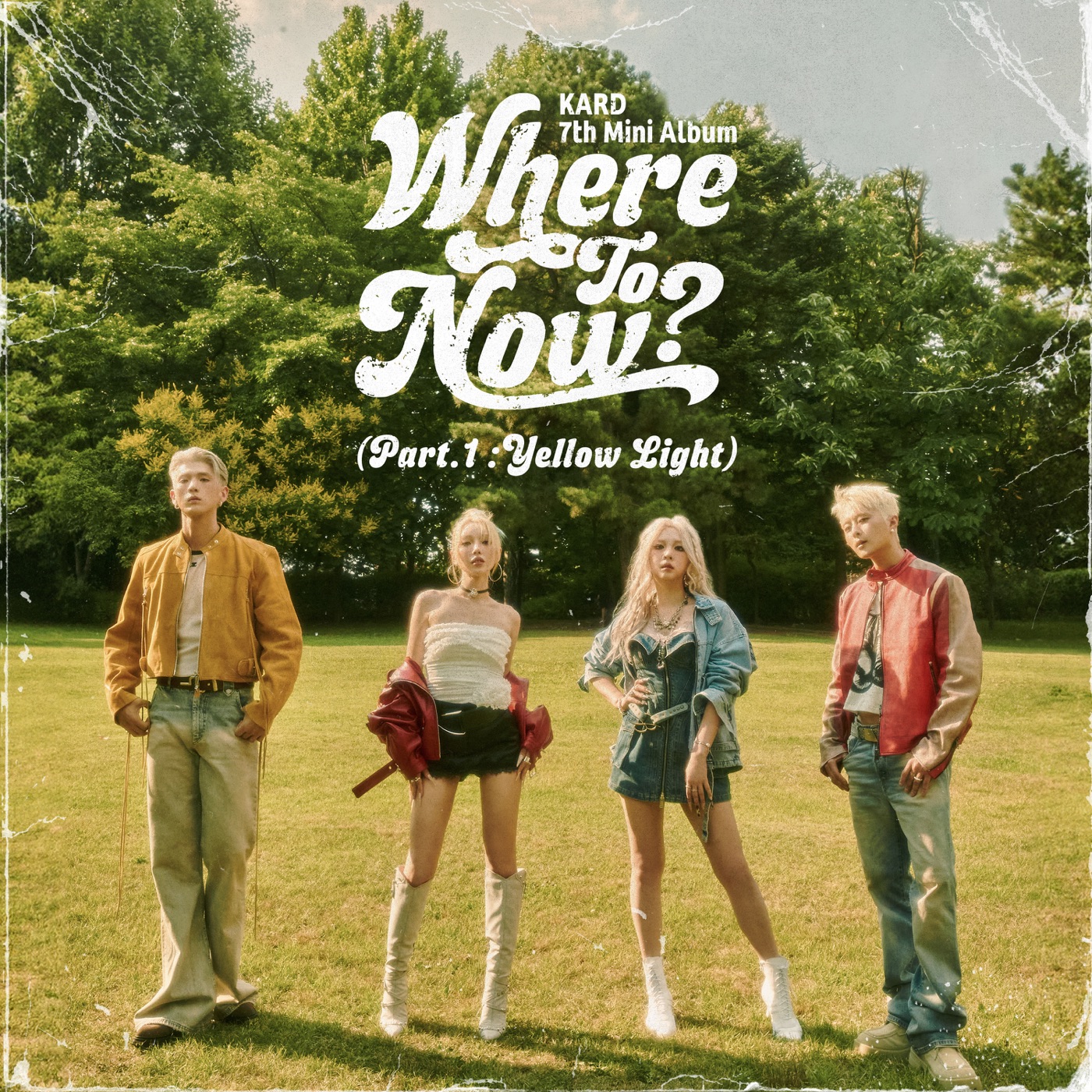 카드(KARD) – KARD 7th Mini Album ‘Where To Now？ (Pt. 1 ： Yellow Light)’Ⓔ(8804775333422)【24bit／96.0kHz】韩国区-OppsUnote音乐广场