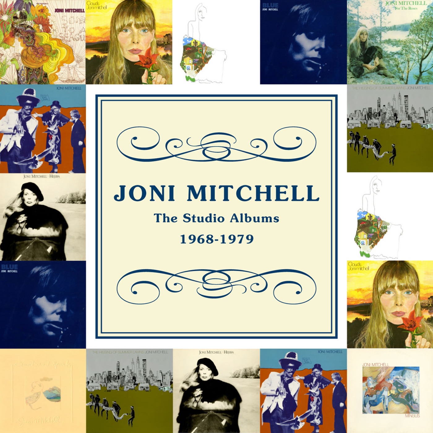 Joni Mitchell – The Studio Albums (1968-1979)Ⓔ(603497907267)【16bit／44.1kHz】土耳其区-OppsUnote音乐广场