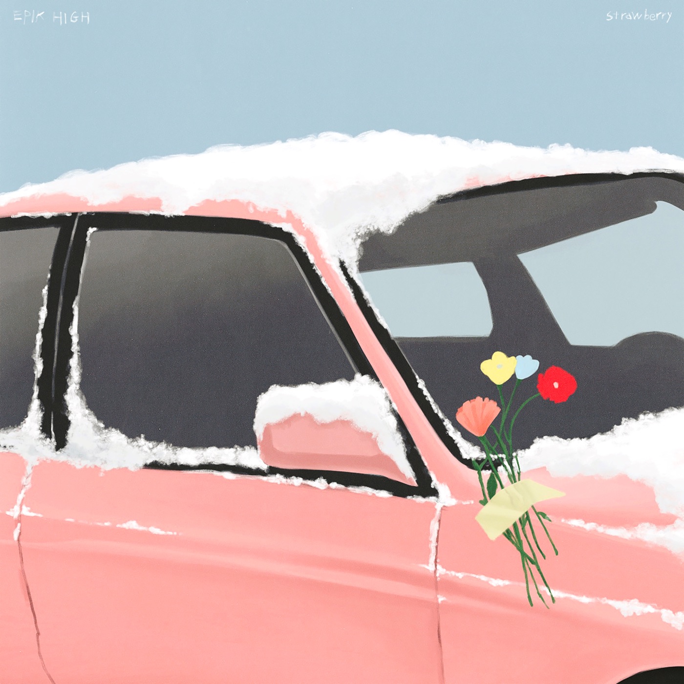 에픽하이(Epik High) – Strawberry – EPⒺ(888272111569)【24bit／48.0kHz】韩国区-OppsUnote音乐广场