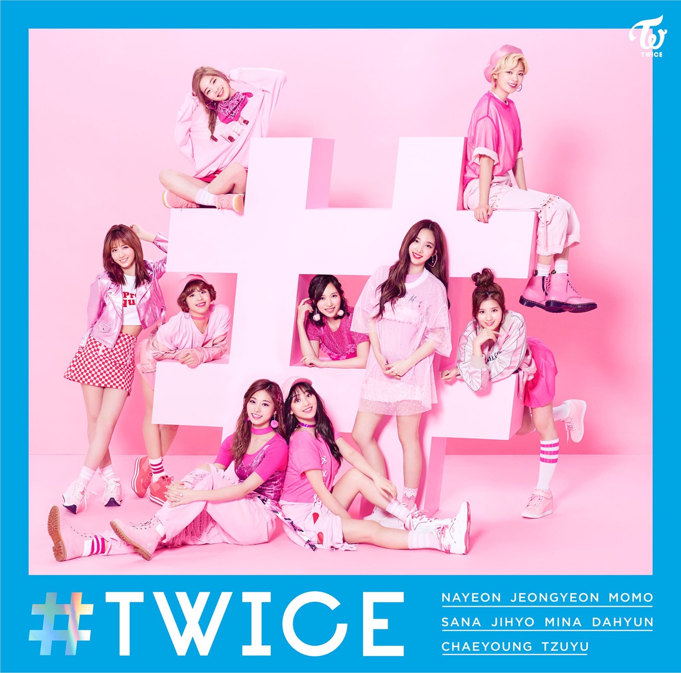 TWICE – #TWICE – EP(190295788520)【16bit／44.1kHz】韩国区-OppsUnote音乐广场