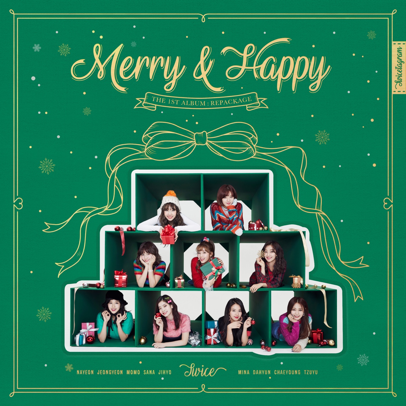 TWICE – Merry & Happy(738676856910)【16bit／44.1kHz】韩国区-OppsUnote音乐广场