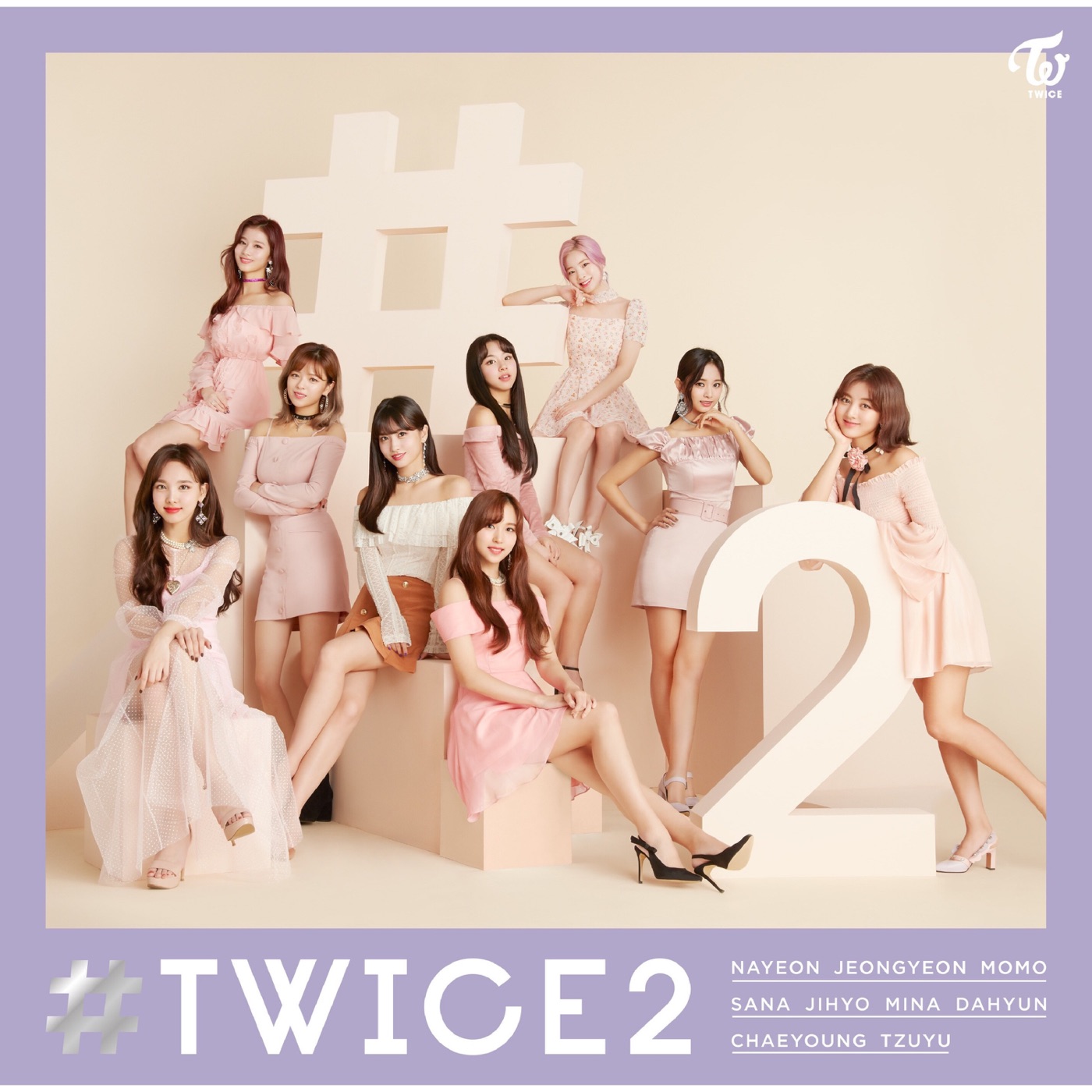 TWICE – #TWICE2 – EP(190295485566)【16bit／44.1kHz】韩国区-OppsUnote音乐广场