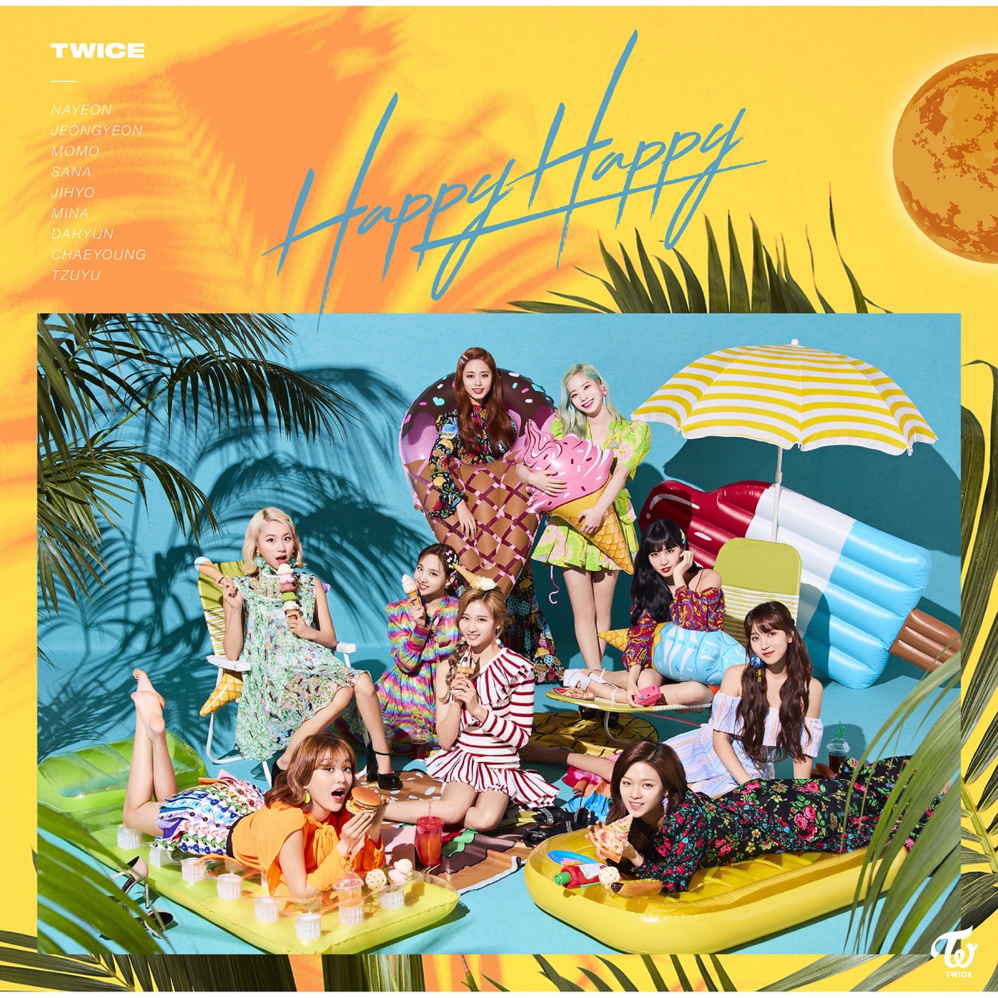TWICE – HAPPY HAPPY – EP(190295408169)【16bit／44.1kHz】韩国区-OppsUnote音乐广场