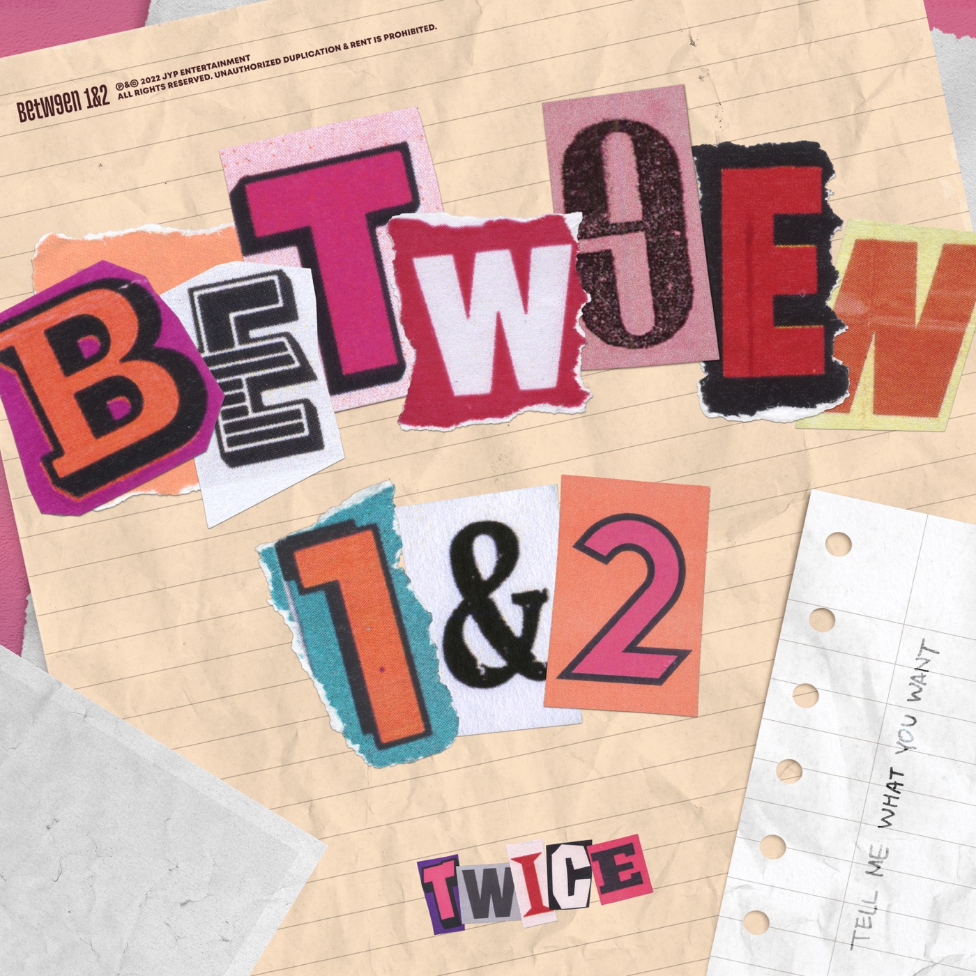 TWICE – BETWEEN 1&2(738676859874)【16bit／44.1kHz】韩国区-OppsUnote音乐广场