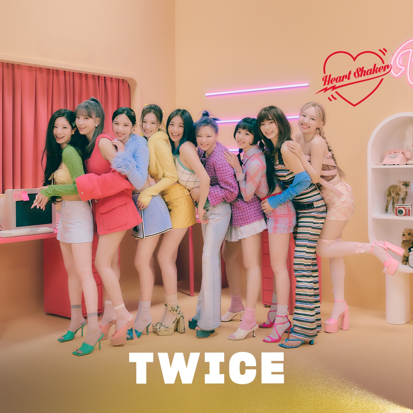 TWICE – Heart Shaker (GALACTIKA _ Holiday Remix) – Single(8809928950402)【16bit／44.1kHz】韩国区-OppsUnote音乐广场