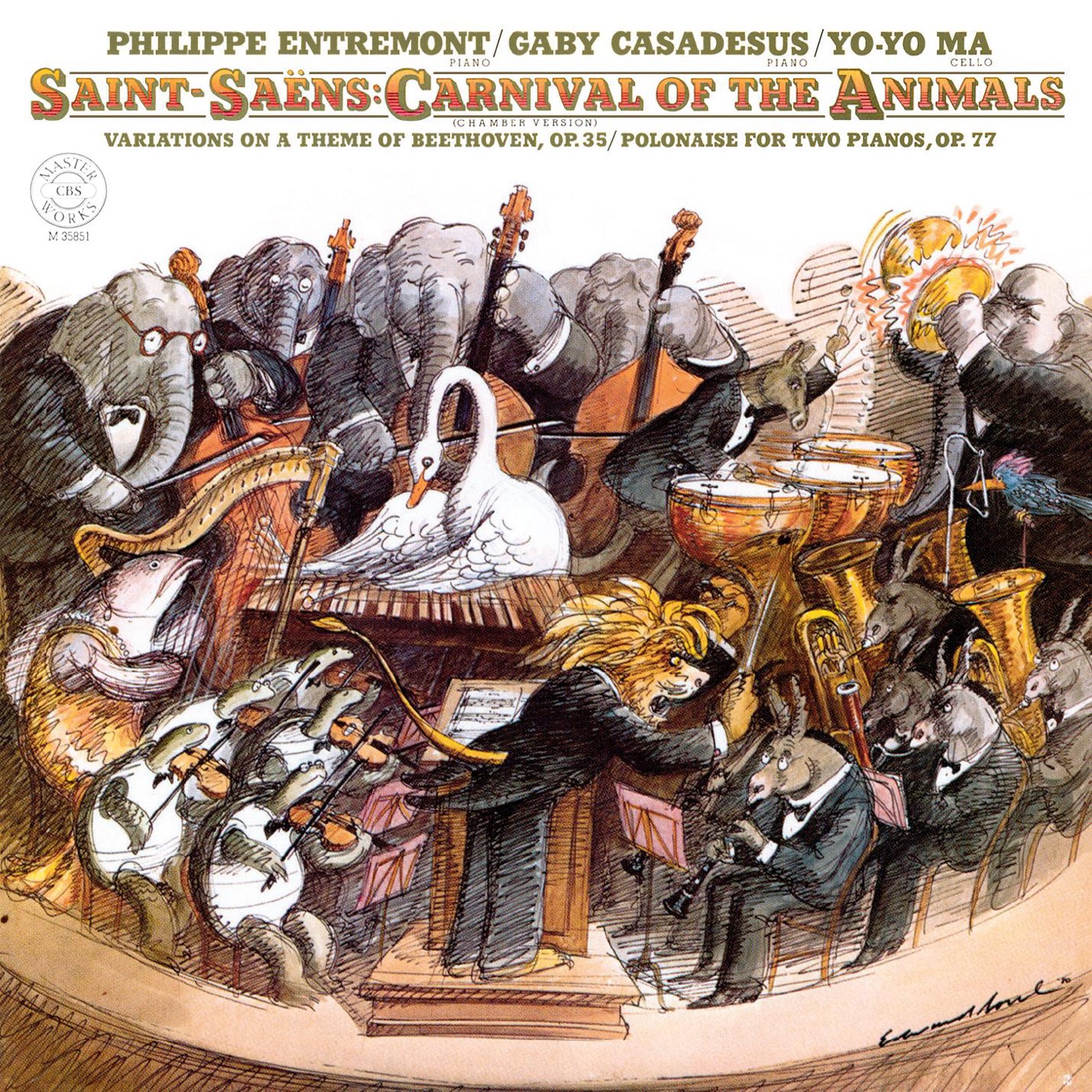 Yo-Yo Ma – Saint-Saens： Carnival of the Animals (Remastered)(884977495379)【16bit／44.1kHz】土耳其区-OppsUnote音乐广场