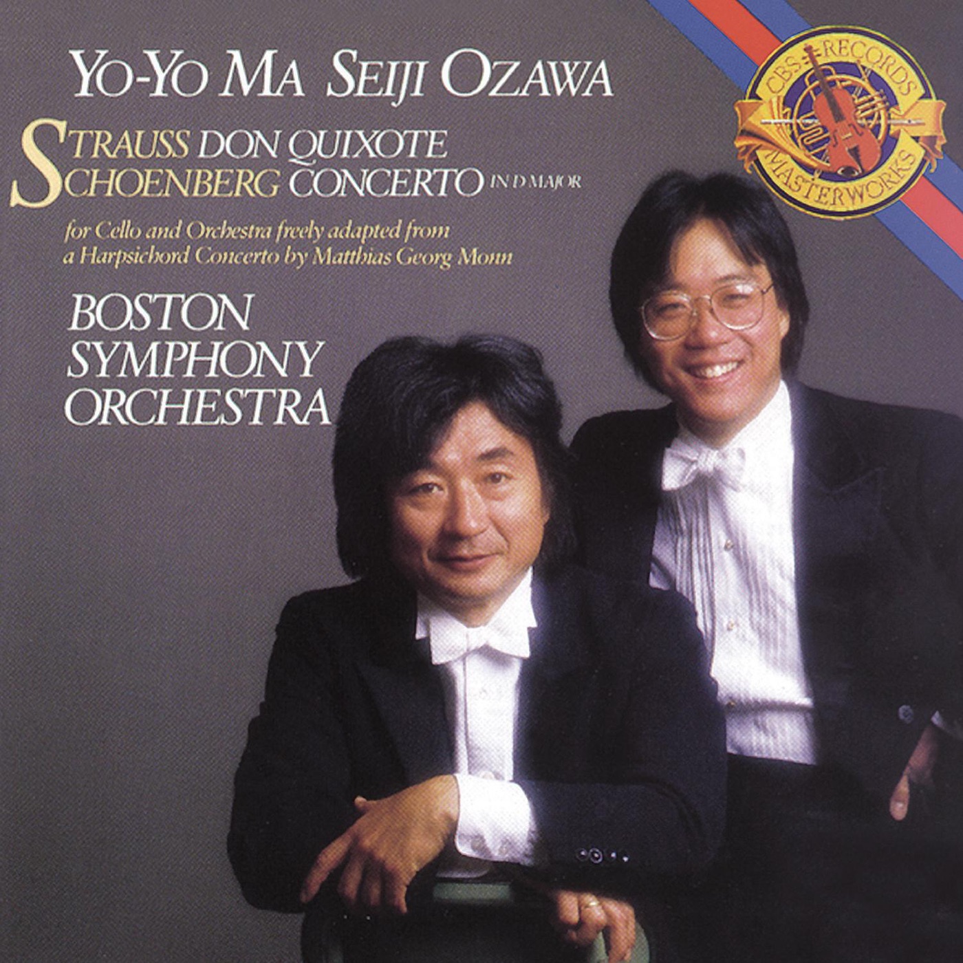 Yo-Yo Ma – Strauss： Don Quixote, Op. 35 & Schoenberg： Concerto in D Major for Cello and Orchestra (Arr. from Harpsichord Concerto by Mathias Georg Monn) (Remastered)(886443881761)【16bit／44.1kHz】土耳其区-OppsUnote音乐广场
