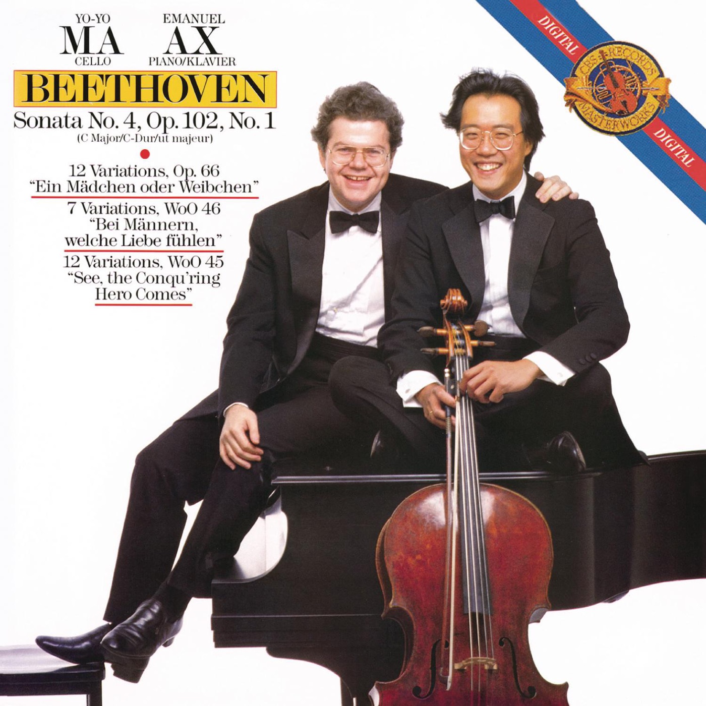 Yo-Yo Ma – Beethoven： Cello Sonata No. 4 & Variations(886444573368)【16bit／44.1kHz】土耳其区-OppsUnote音乐广场
