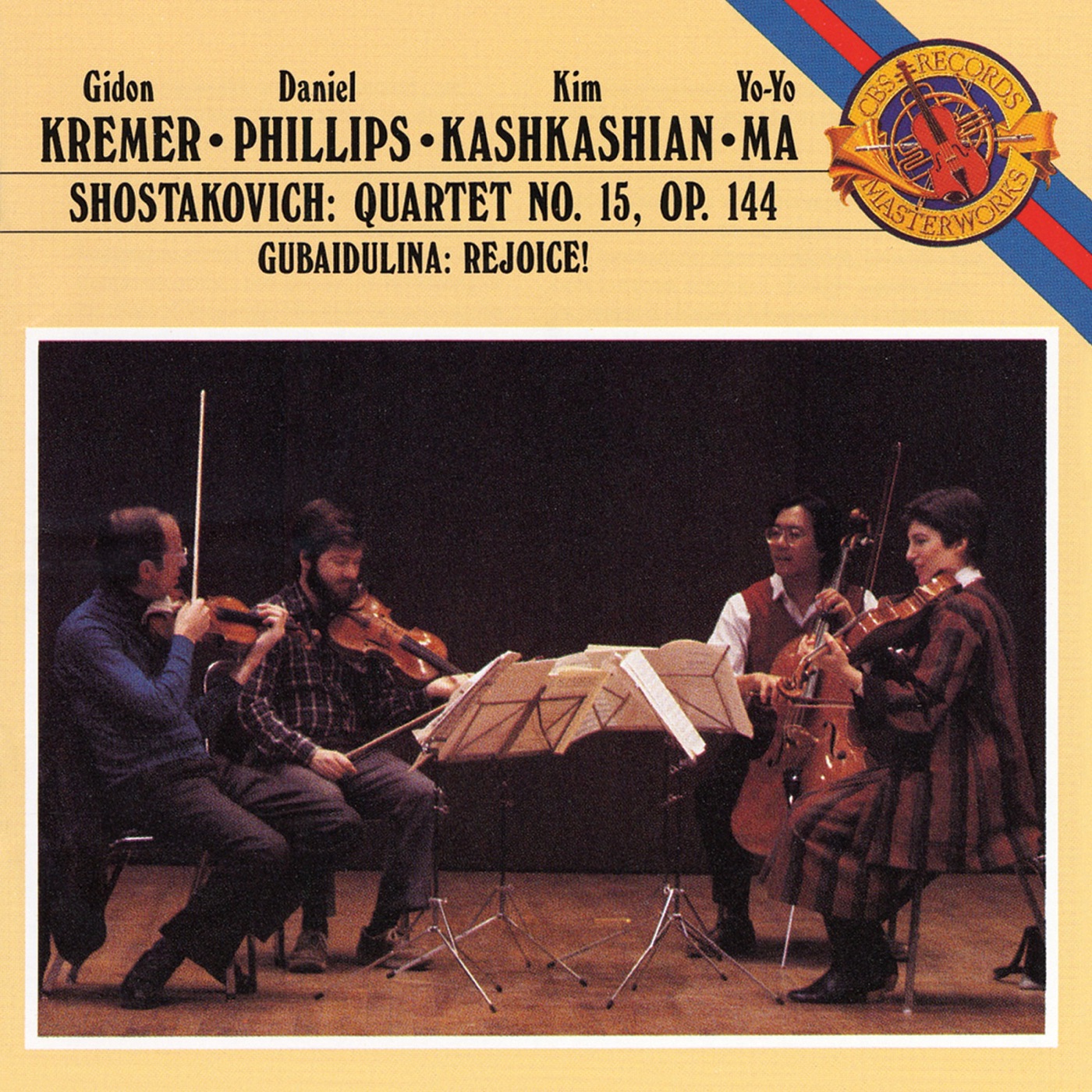 Yo-Yo Ma – Shostakovich： Quartet No. 15 – Gubaidulina： Rejoice(886444726146)【16bit／44.1kHz】土耳其区-OppsUnote音乐广场