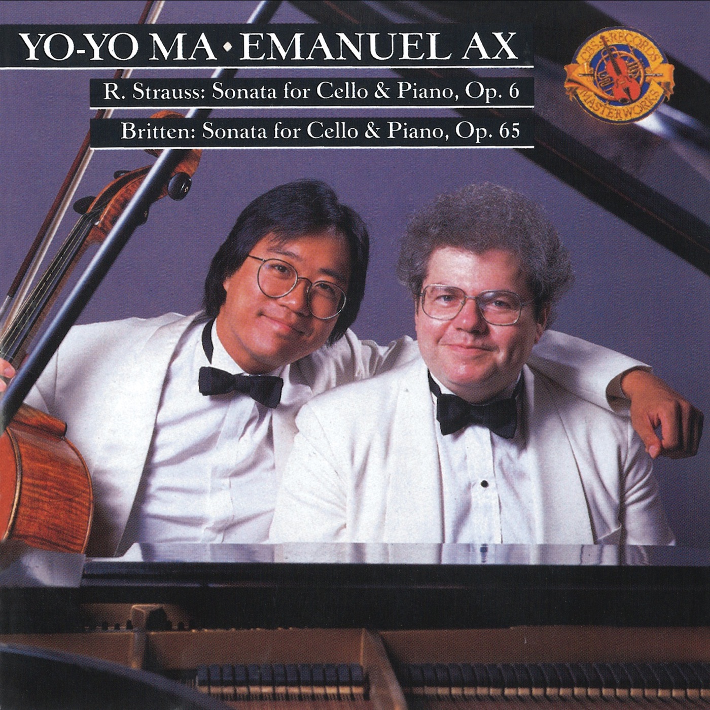 Yo-Yo Ma – Strauss and Britten Cello Sonatas(886444203678)【16bit／44.1kHz】土耳其区-OppsUnote音乐广场