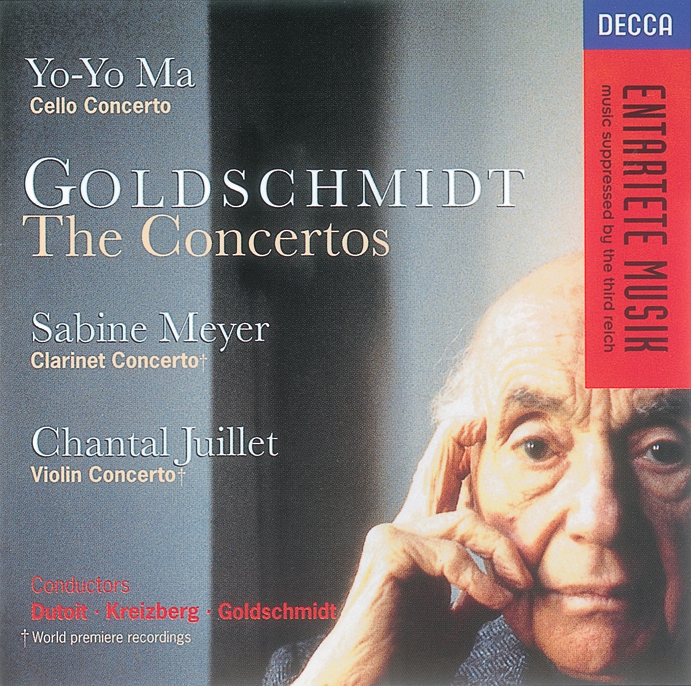Yo-Yo Ma – Goldschmidt： Cello Concerto – Clarinet Concerto – Violin Concerto(00028945558622)【16bit／44.1kHz】土耳其区-OppsUnote音乐广场