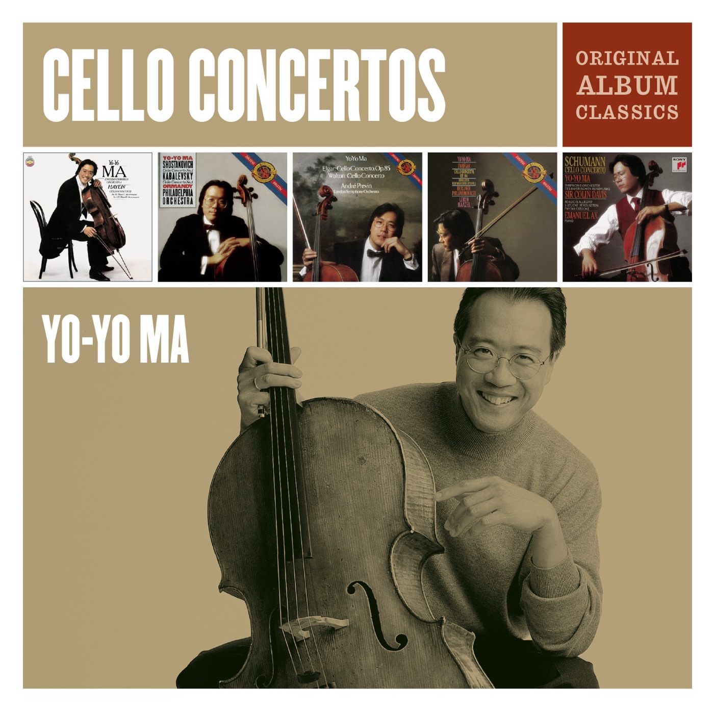 Yo-Yo Ma – Original Album Classics(886443954182)【16bit／44.1kHz】土耳其区-OppsUnote音乐广场