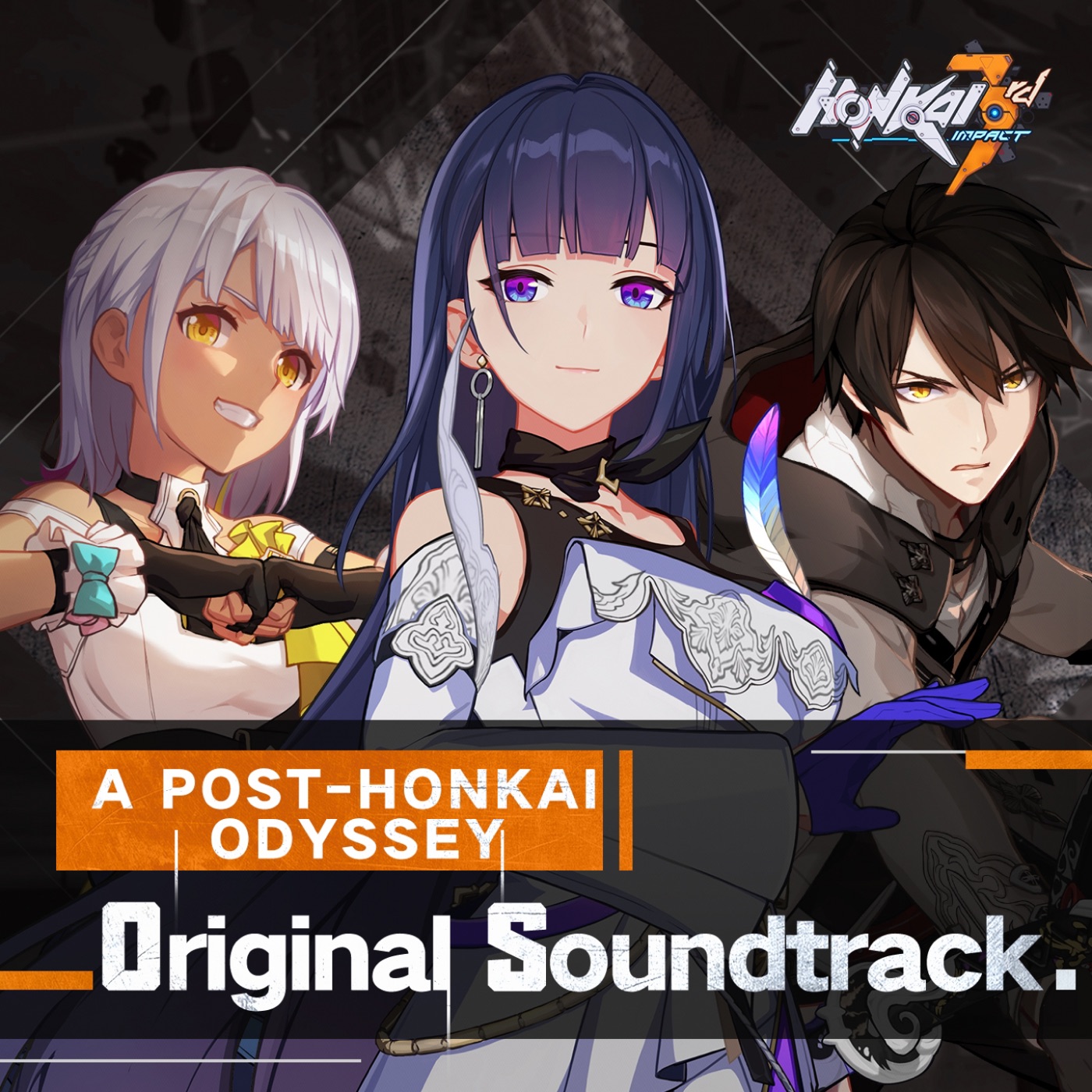 HOYO-MiX – Honkai Impact 3rd – A Post-Honkai Odyssey (feat. MarBlue & Gary Sun) Original Soundtrack(3616405240575)【16bit／44.1kHz】台湾区-OppsUnote音乐广场