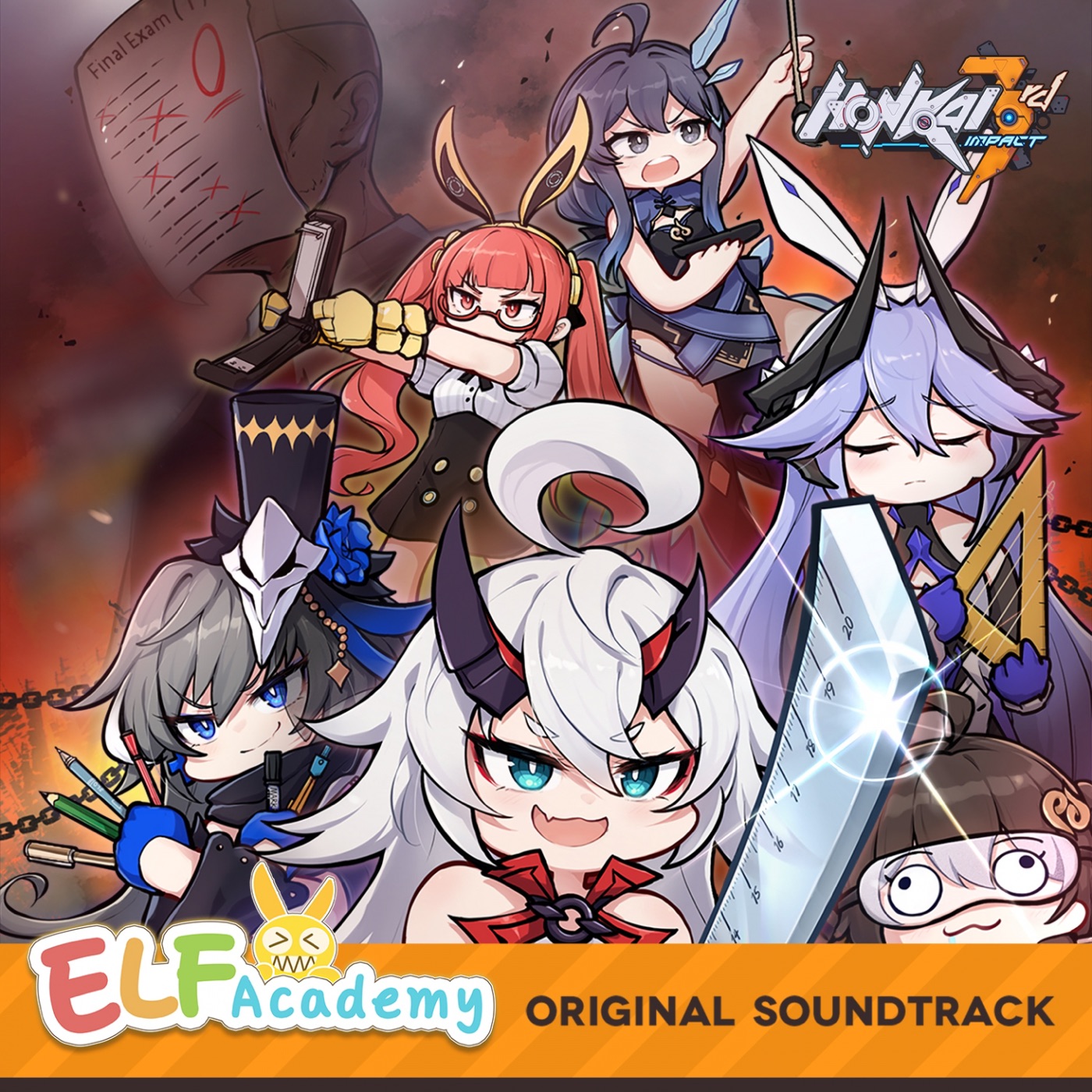 HOYO-MiX – 崩坏3《人偶学园》动画原声带 (Original Soundtrack) – Single(3616557511844)【24bit／48.0kHz】台湾区-OppsUnote音乐广场