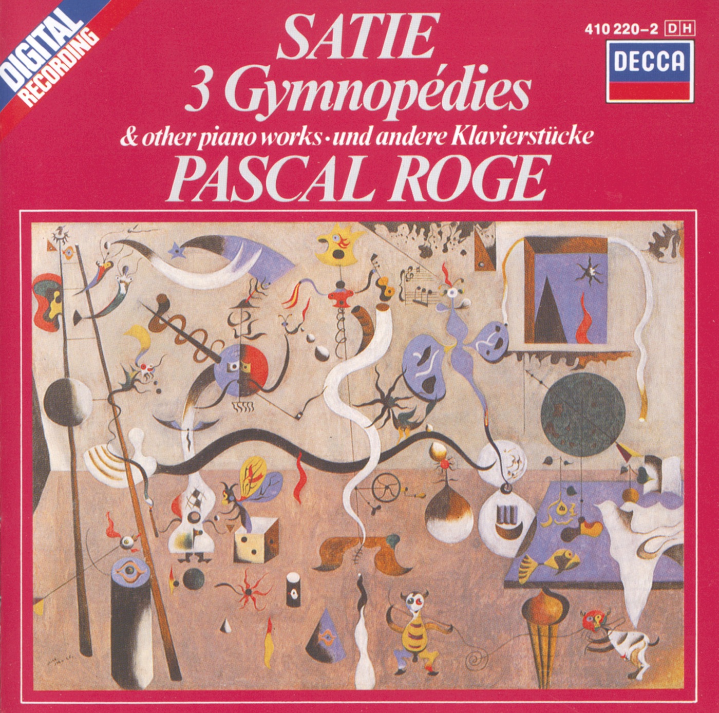 Pascal Rogé – Satie： 3 Gymnopédies(00028941022028)【16bit／44.1kHz】土耳其区-OppsUnote音乐广场