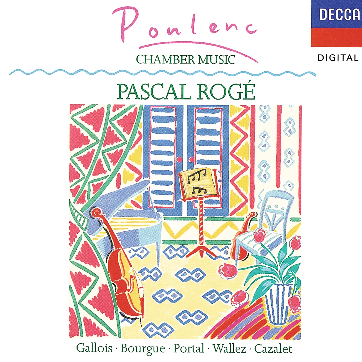 Pascal Rogé – Poulenc： Chamber Music(00028948312313)【16bit／44.1kHz】土耳其区-OppsUnote音乐广场