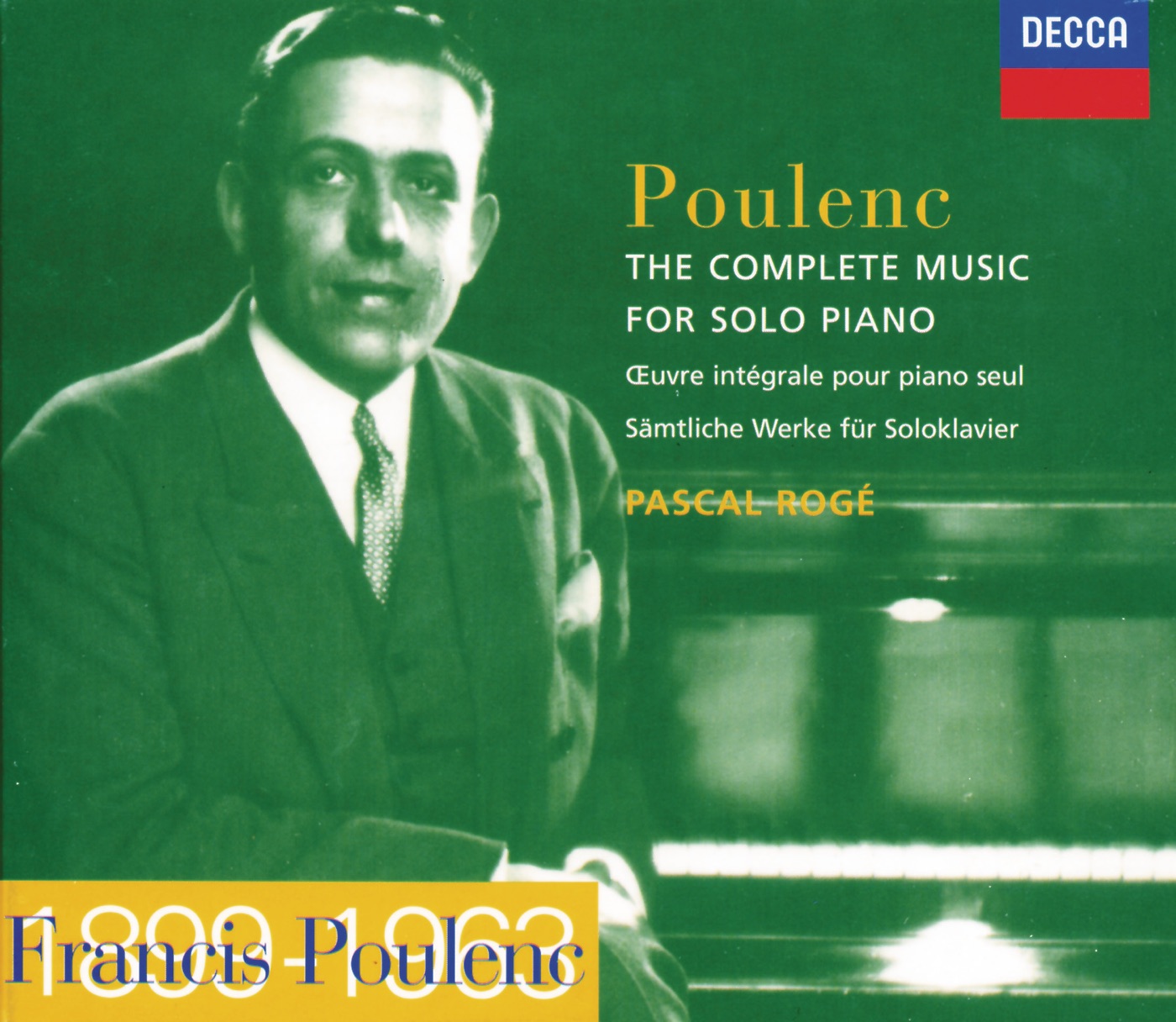 Pascal Rogé – Poulenc： The Complete Music for Solo Piano(00028946059821)【16bit／44.1kHz】土耳其区-OppsUnote音乐广场