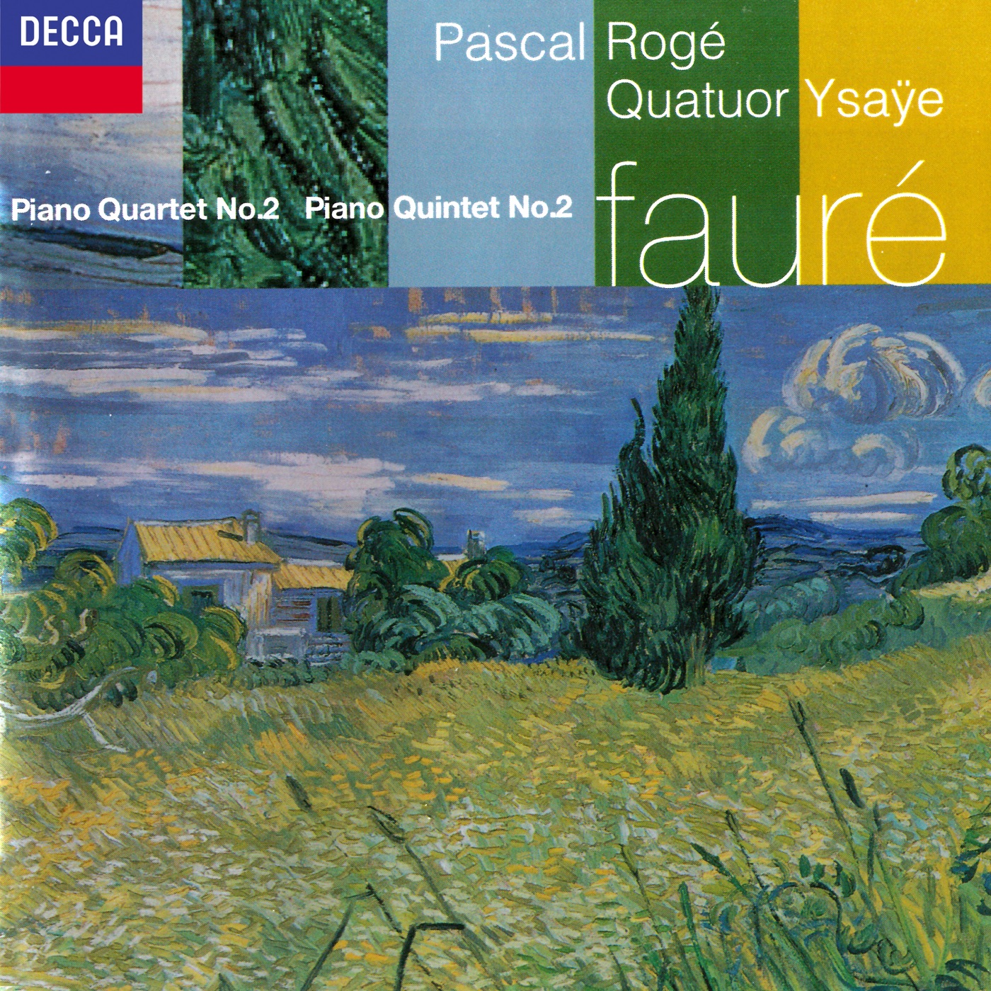 Pascal Rogé – Fauré： Piano Quintet No. 2 & Piano Quartet No. 2(00028948319992)【16bit／44.1kHz】土耳其区-OppsUnote音乐广场