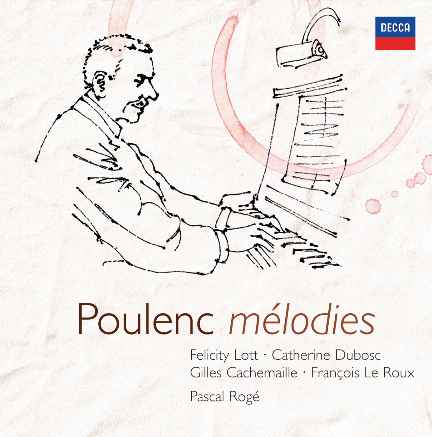 Pascal Rogé – Poulenc： Mélodies (Songs)(00028947590859)【16bit／44.1kHz】土耳其区-OppsUnote音乐广场