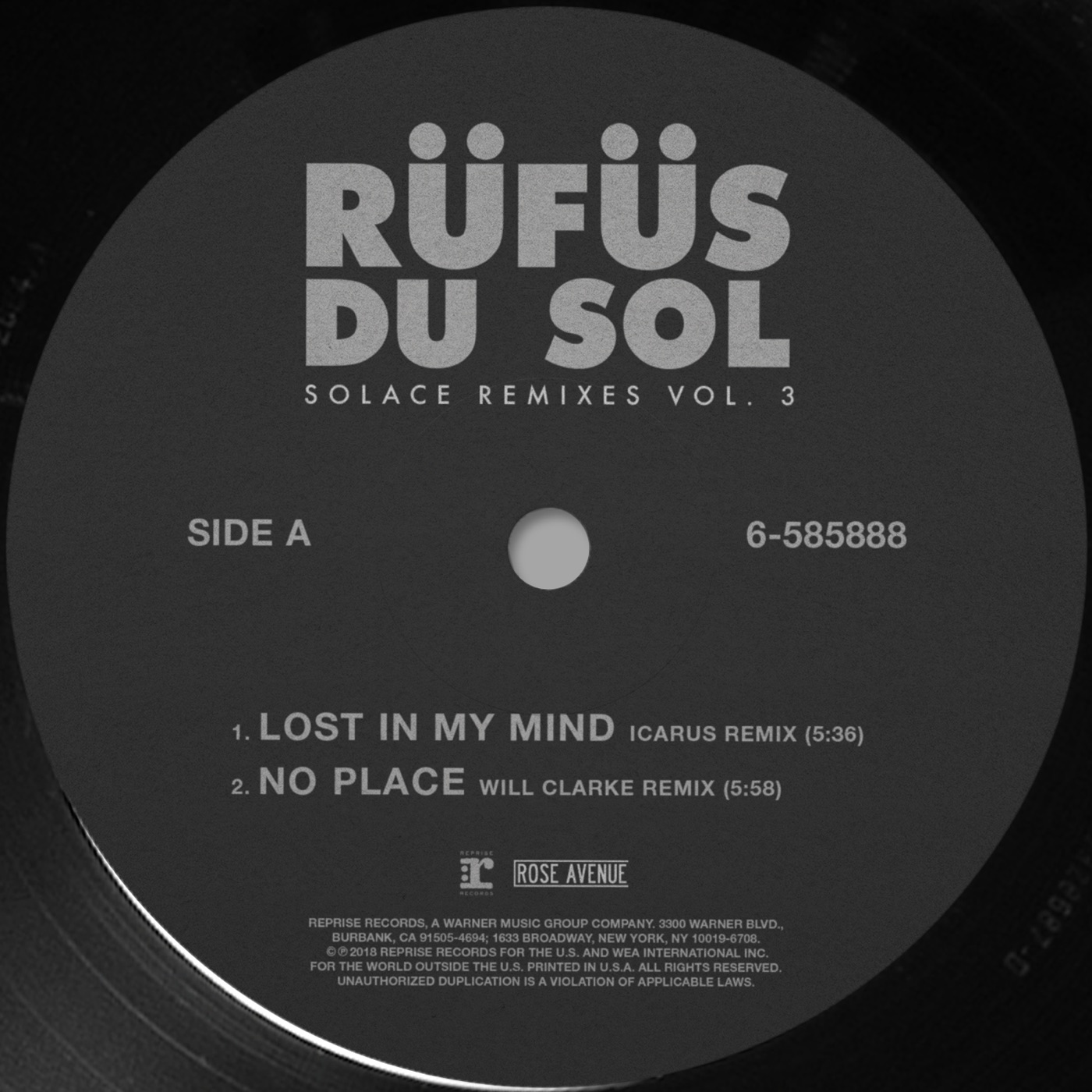 图片[1]-RÜFÜS DU SOL – Solace (Remixes), Vol. 3 – Single(054391946751)【16bit／44.1kHz】印度区-OppsUnote音乐广场