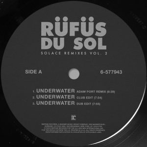 RÜFÜS DU SOL – Solace Remixes, Vol. 2 – Single(054391947680)【24bit／44.1kHz】印度区-OppsUnote音乐广场