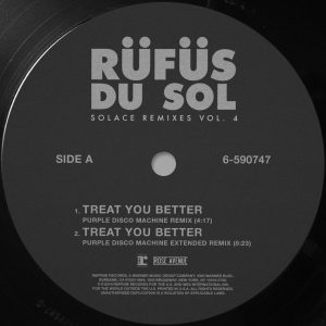 RÜFÜS DU SOL – Solace Remixes, Vol. 4 – Single(054391945907)【24bit／44.1kHz】印度区-OppsUnote音乐广场