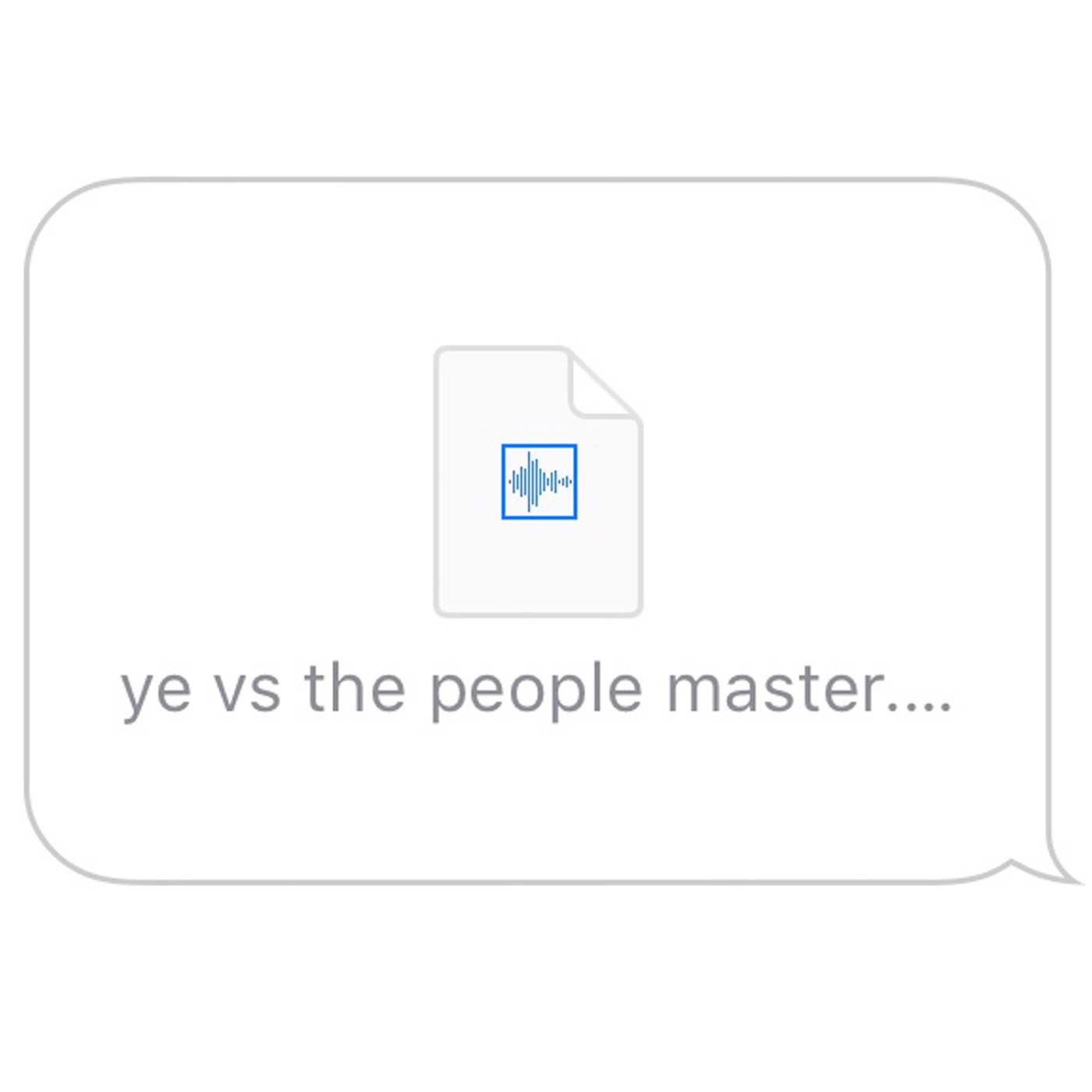 Kanye West - Ye vs. the People (starring T.I. as the People) - SingleⒺ(00602567697589)【24bit／44.1kHz】土耳其区-OppsUnote音乐广场