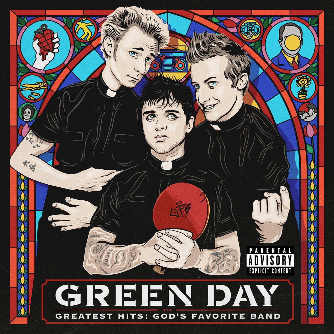 图片[1]-Green Day – Greatest Hits： God’s Favorite BandⒺ(093624909156)【24bit／88.2kHz】土耳其区-OppsUnote音乐广场