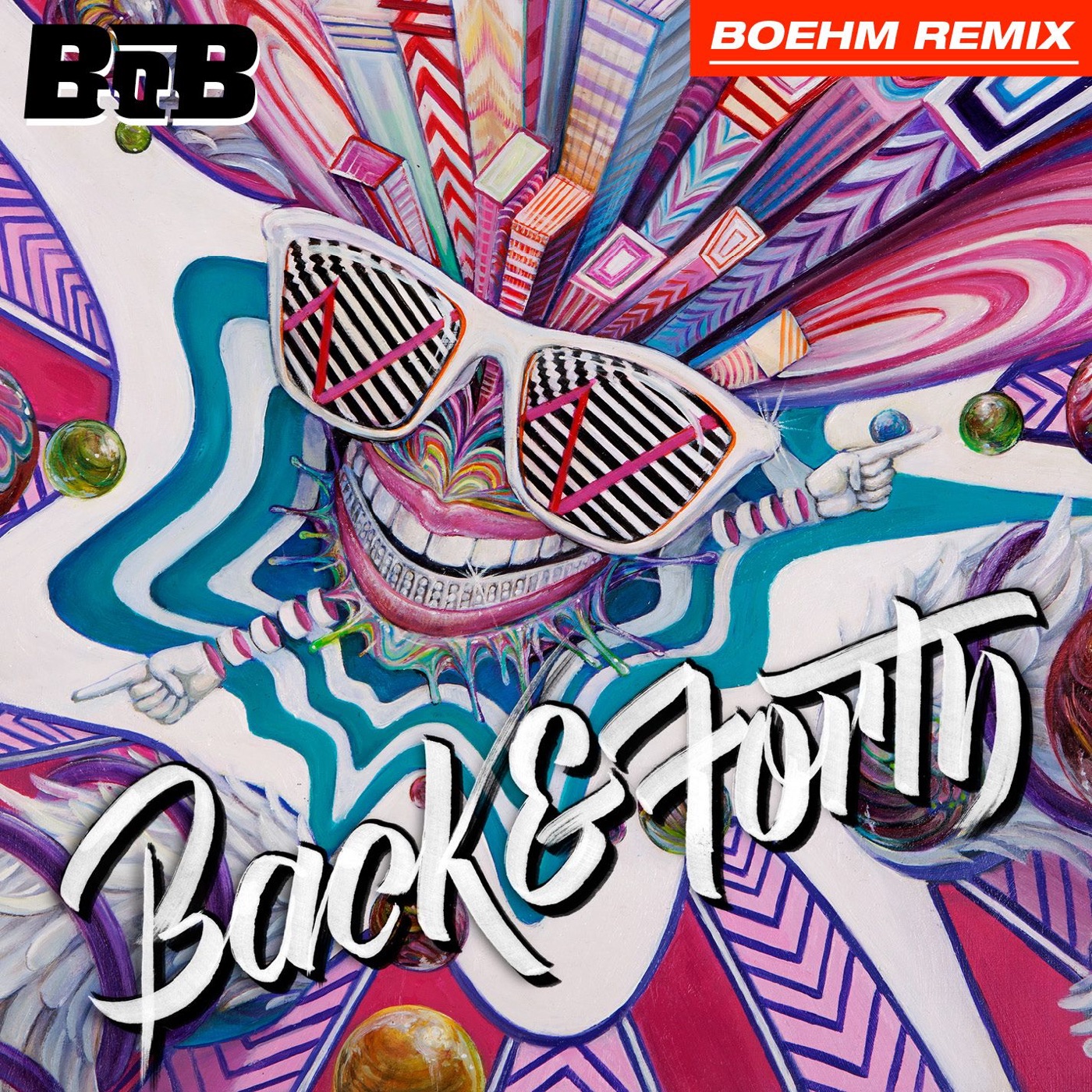 B.o.B - Back and Forth (Boehm Remix) - Single(075679918185)【16bit／44.1kHz】美国区-OppsUnote音乐广场
