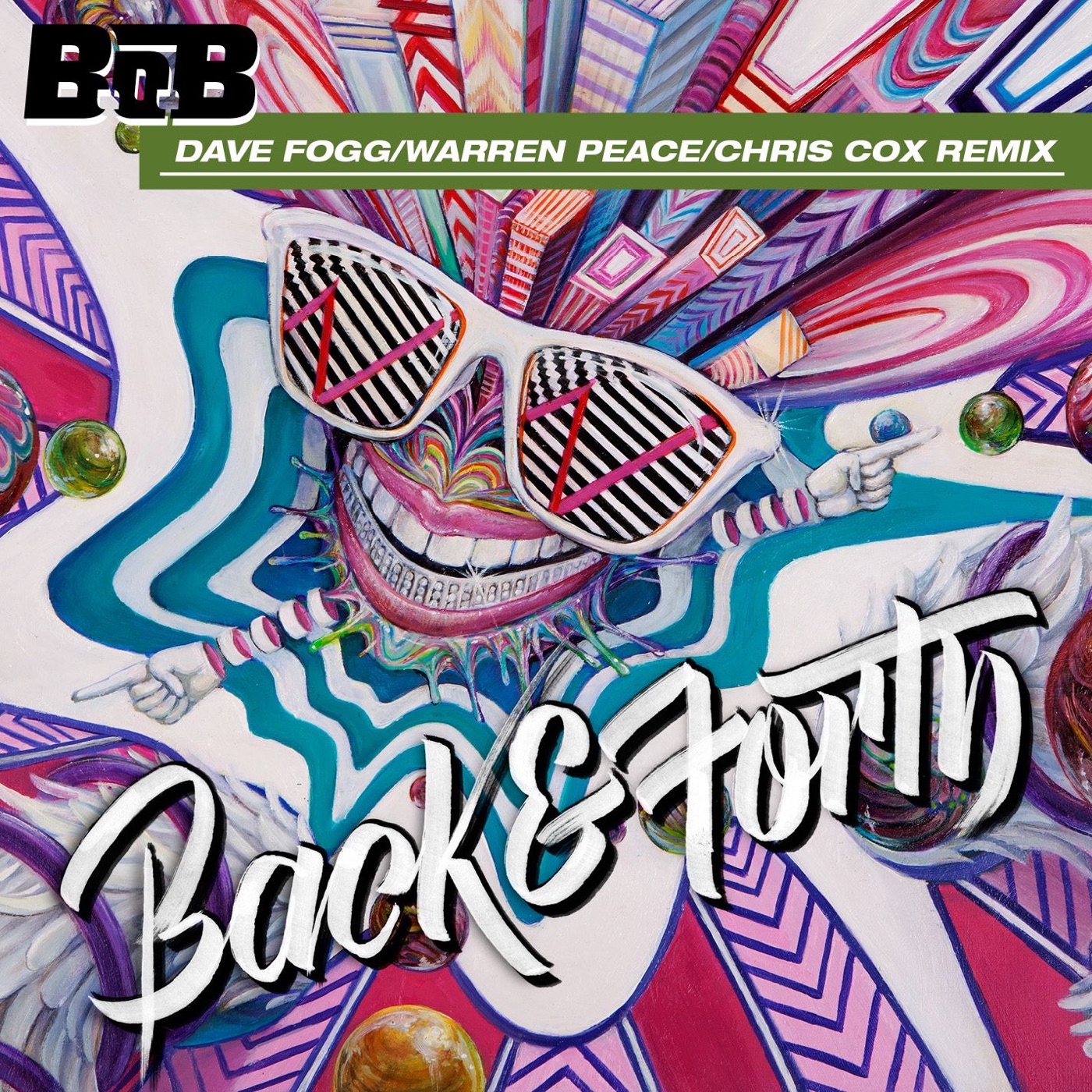 B.o.B - Back and Forth (Dave Fogg ／ Warren Peace ／ Chris Cox Remix) - Single(075679918154)【16bit／44.1kHz】美国区-OppsUnote音乐广场