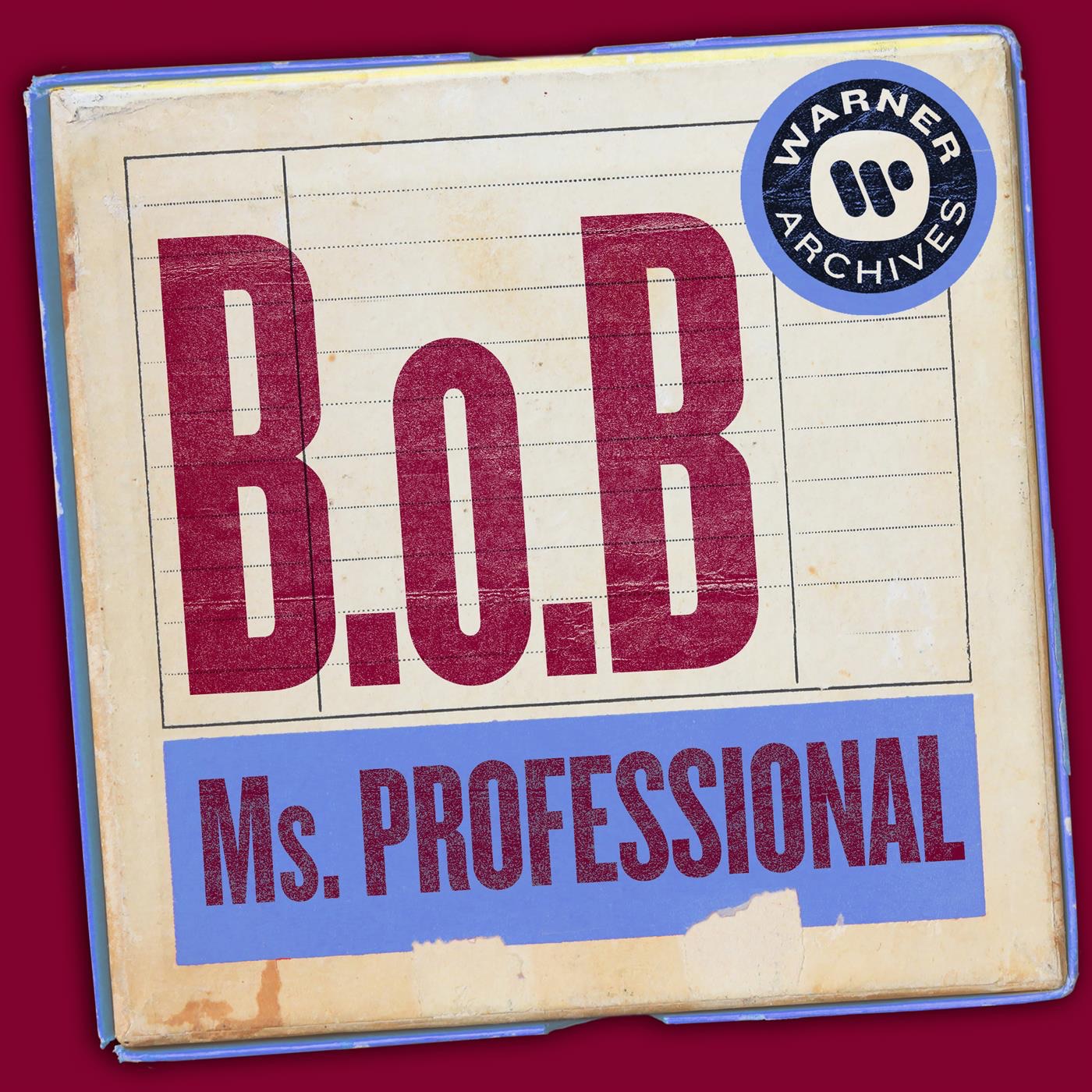 B.o.B - Ms. Professional - Single(5059460032613)【16bit／44.1kHz】美国区-OppsUnote音乐广场