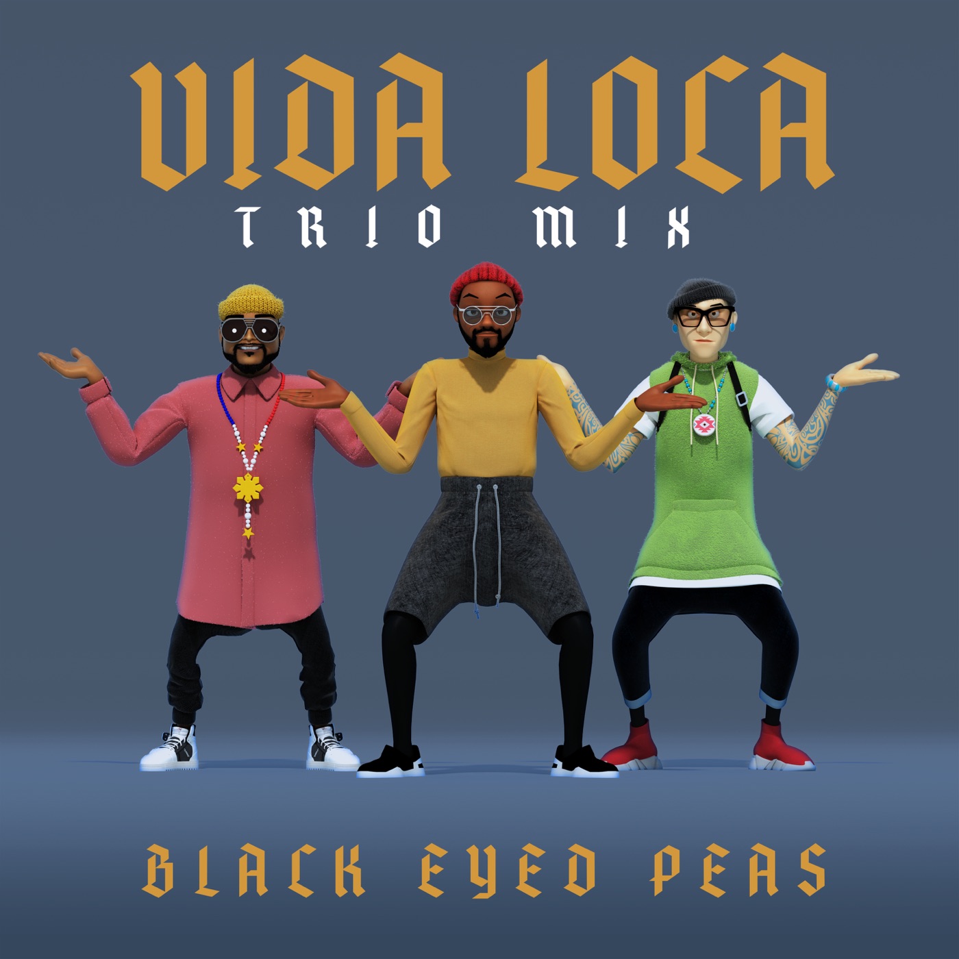 Black Eyed Peas - VIDA LOCA (TRIO mix) - Single(886448691617)【24bit／48.0kHz】美国区-OppsUnote音乐广场