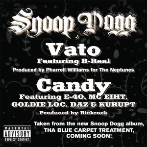 Snoop Dogg – Vato & Candy – SingleⒺ(00602517071148)【16bit／44.1kHz】土耳其区-OppsUnote音乐广场