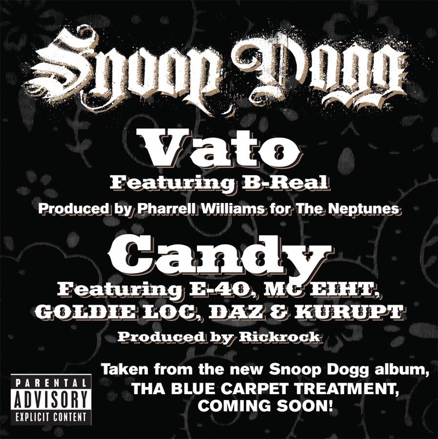 图片[1]-Snoop Dogg – Vato & Candy – SingleⒺ(00602517071148)【16bit／44.1kHz】土耳其区-OppsUnote音乐广场