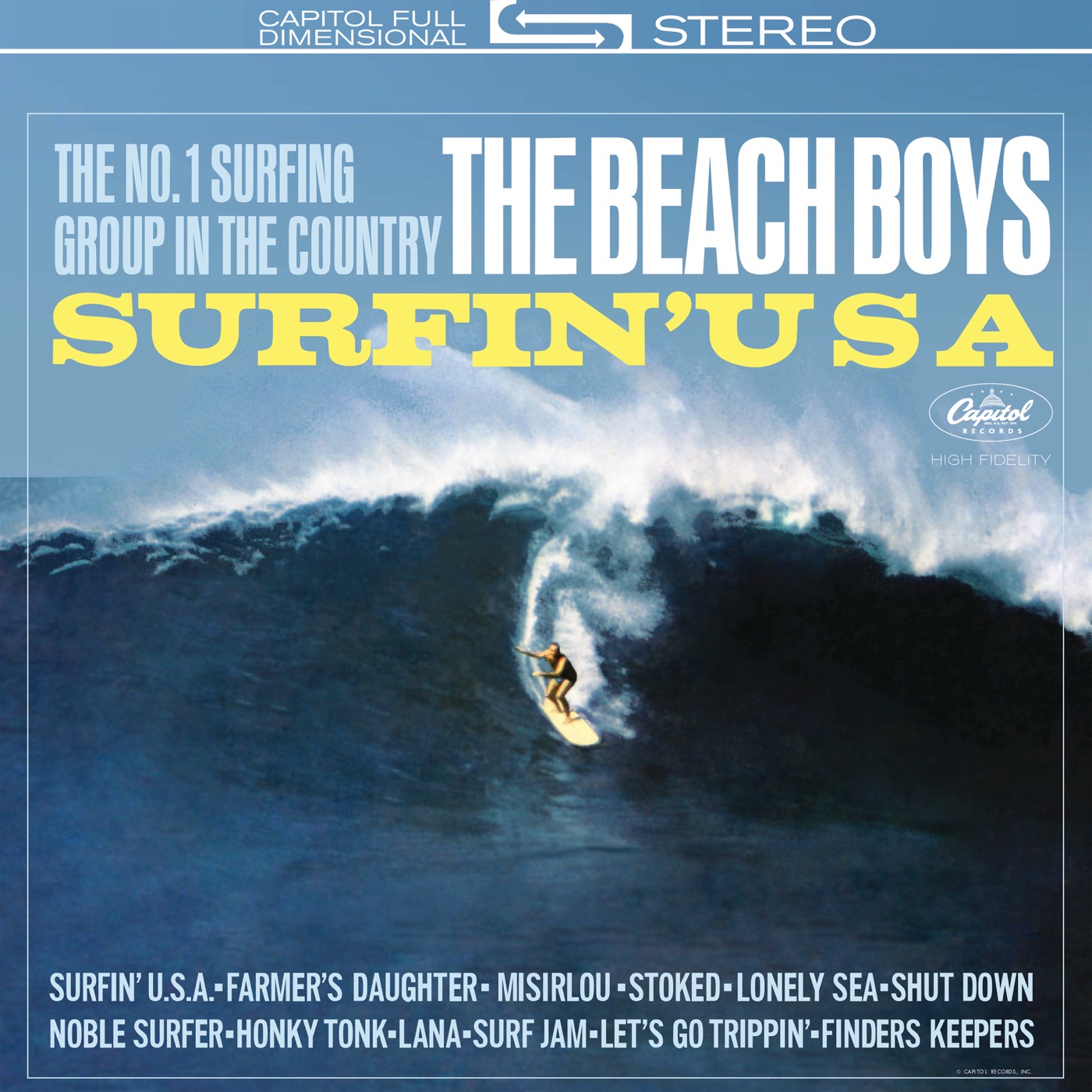 The Beach Boys – Surfin’ USA (Mono & Stereo)(00602547305756)【24bit／96.0kHz】土耳其区-OppsUnote音乐广场
