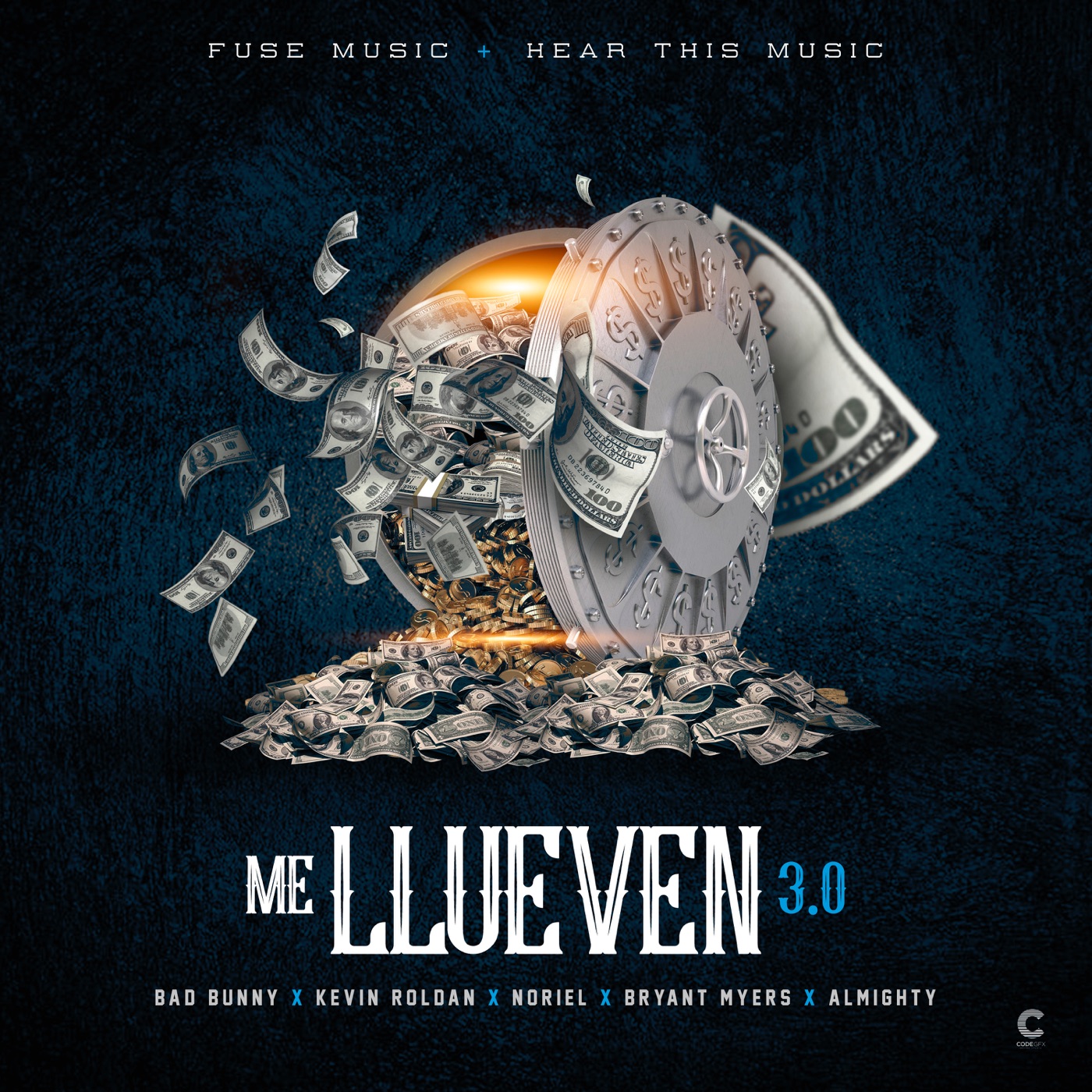 Bad Bunny – Me Llueven 3.0 (feat. Kevin Roldan, Noriel, Bryant Myers & Almighty) – SingleⒺ(191018930059)【16bit／44.1kHz】土耳其区-OppsUnote音乐广场