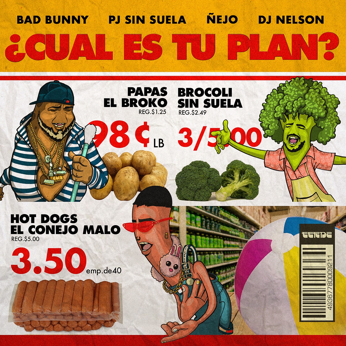 图片[1]-Bad Bunny – ¿Cuál Es Tu Plan？ – Single (feat. DJ Nelson) – SingleⒺ(193436008389)【16bit／44.1kHz】土耳其区-OppsUnote音乐广场