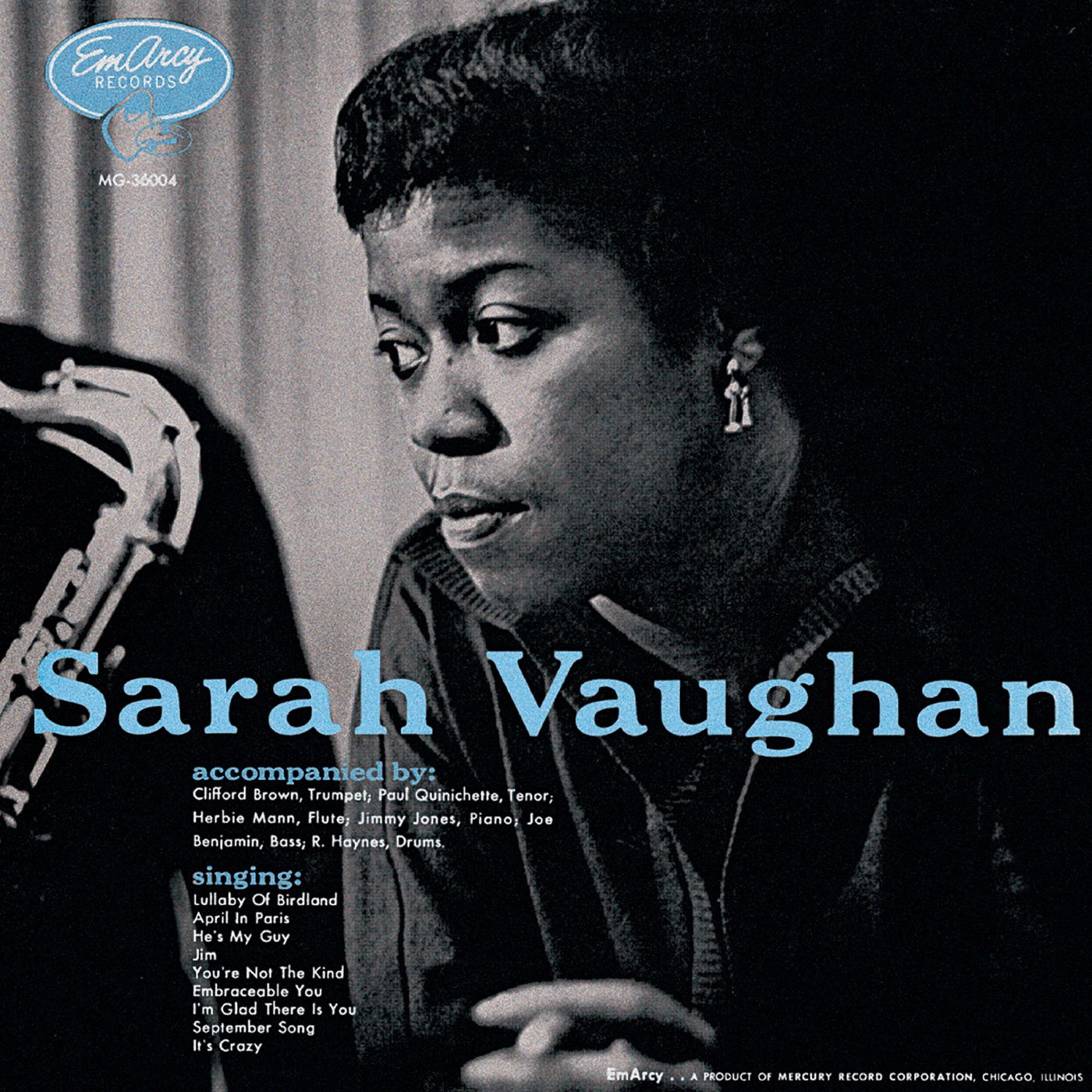 Sarah Vaughan – Sarah Vaughan(00602567828488)【16bit／44.1kHz】土耳其区-OppsUnote音乐广场