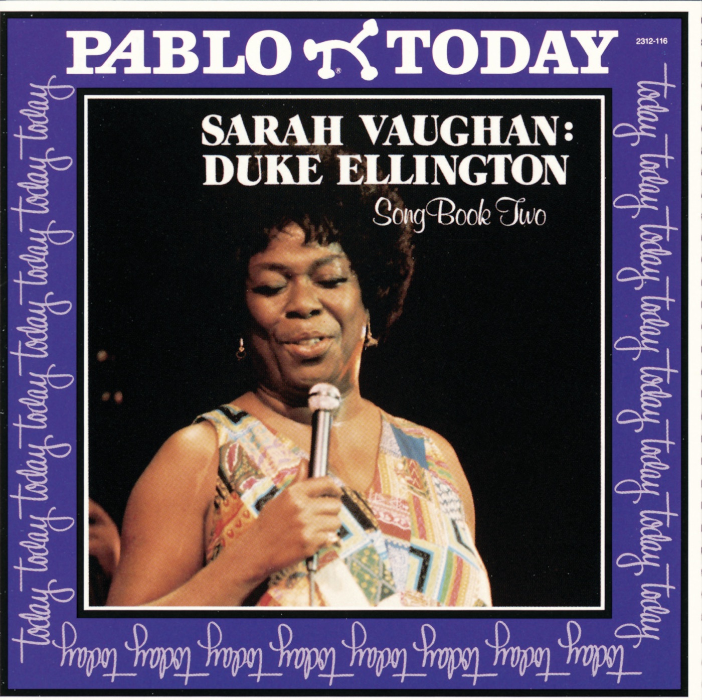 Sarah Vaughan – Duke Ellington Songbook, Vol. 2 (Remastered)(00025218011624)【16bit／44.1kHz】土耳其区-OppsUnote音乐广场