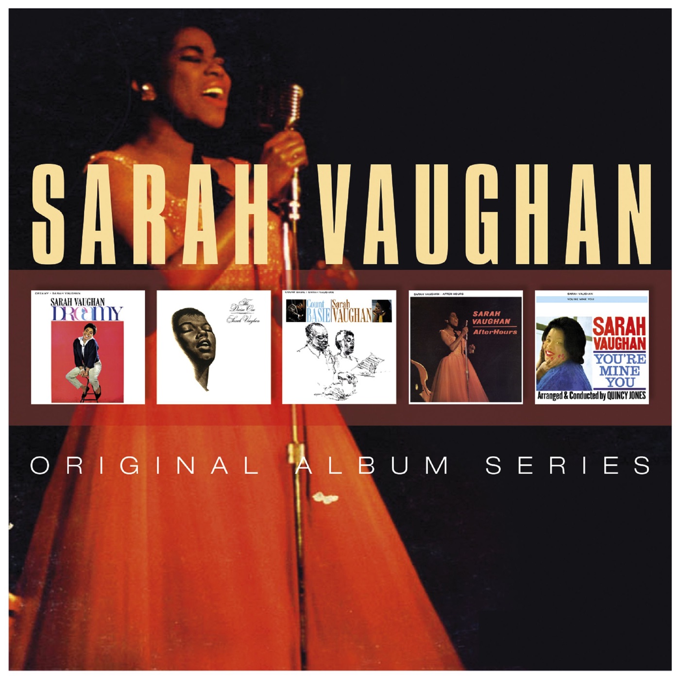 Sarah Vaughan - Original Album Series(825646942169)【16bit／44.1kHz】土耳其区-OppsUnote音乐广场