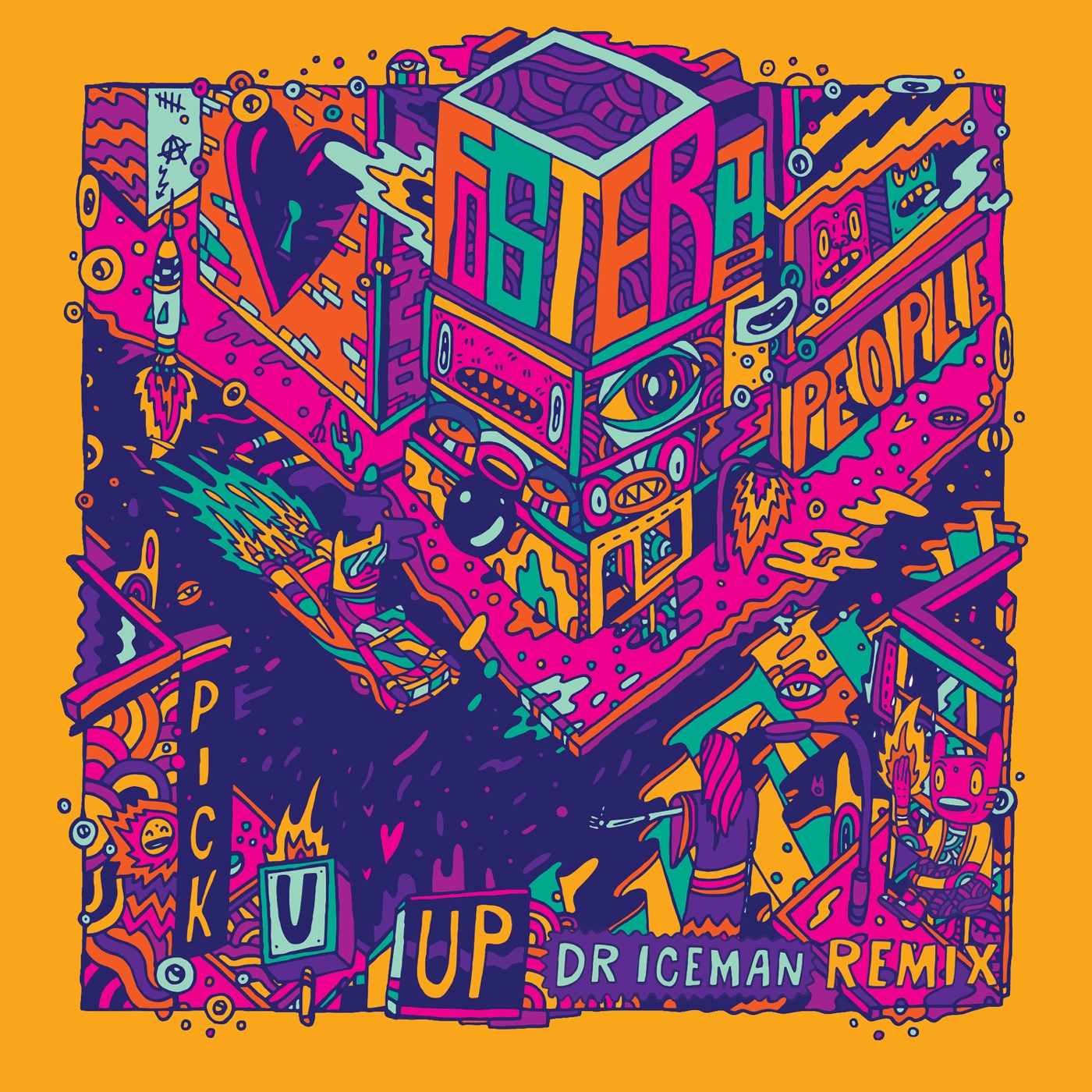 Foster the People - Pick U Up (Dr. Iceman Remix) - Single(886448158226)【16bit／44.1kHz】美国区-OppsUnote音乐广场